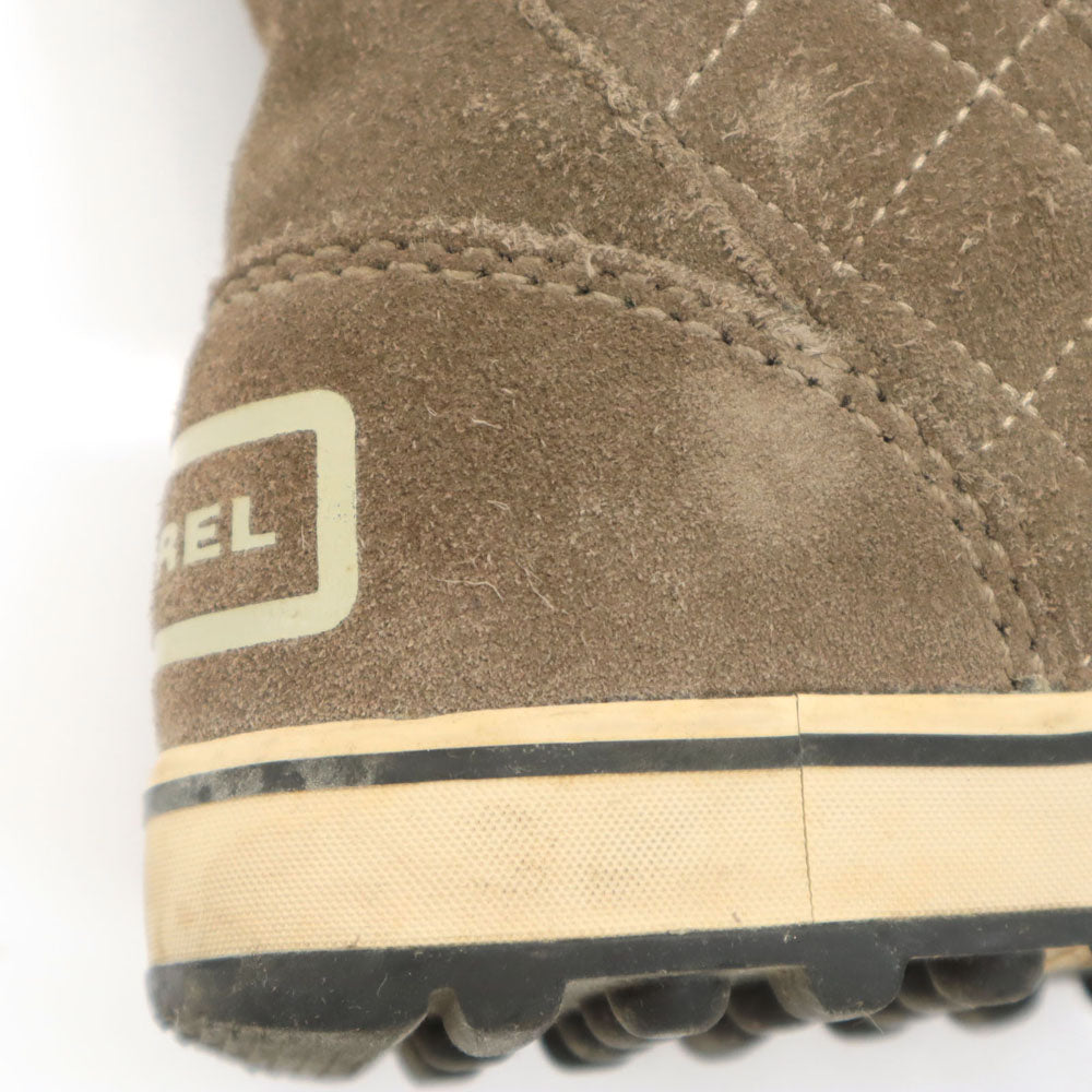 SOREL ソレル グレイシー ブーツ 22.5cm ブラウン レディース