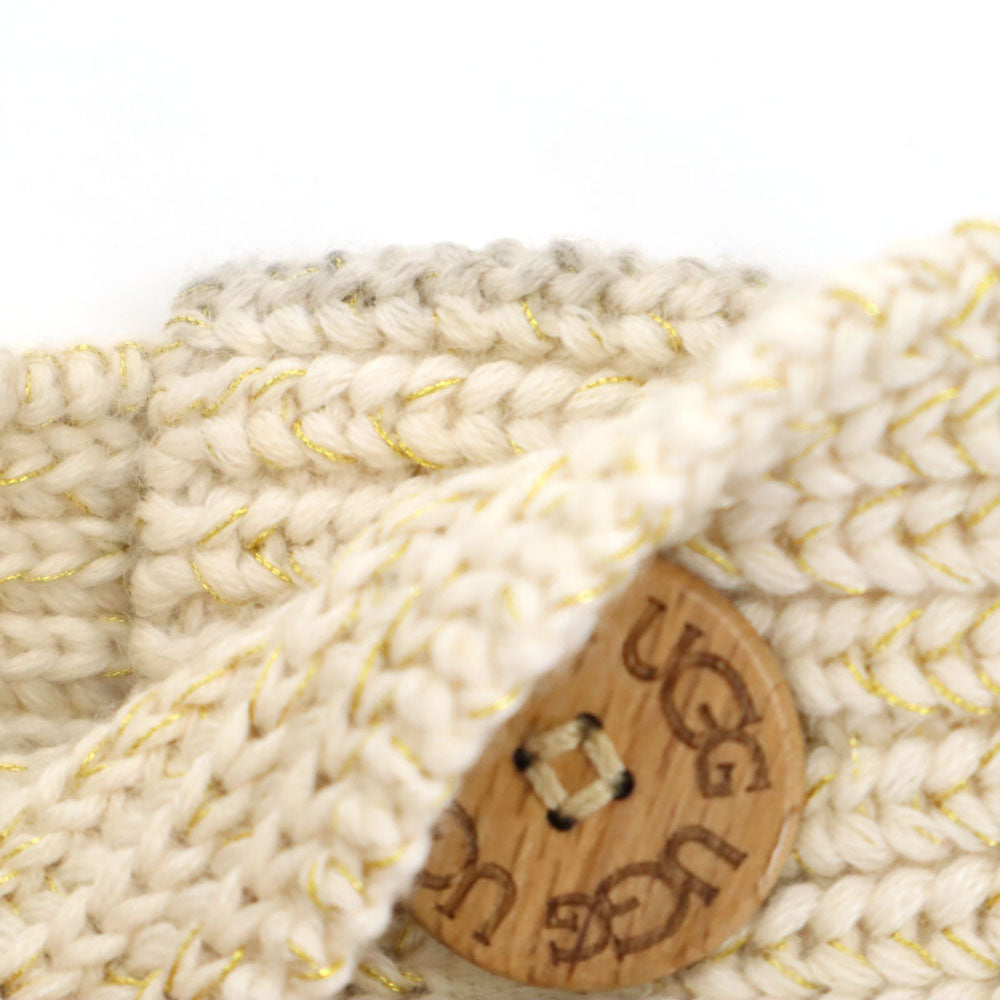 UGG アグ ニット ブーツ 23 アイボリー 1876 レディース