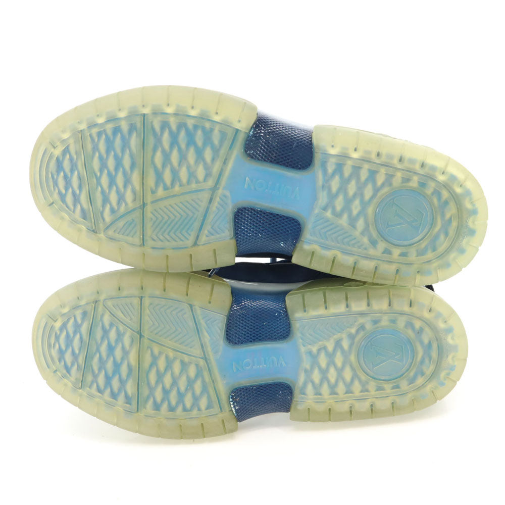 LOUIS VUITTON ルイヴィトン イタリア製 アビューライン スニーカー 8 ネイビー メンズ