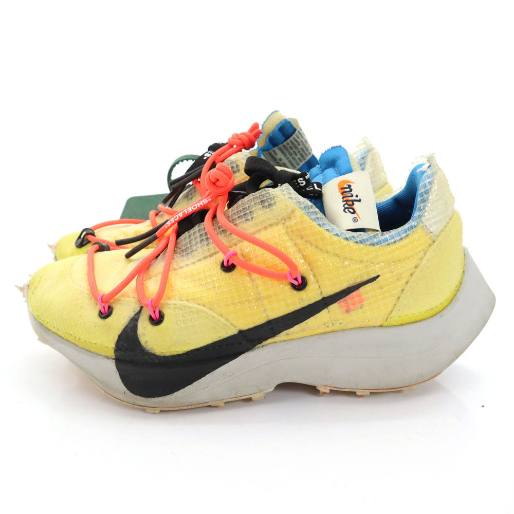 NIKE ナイキ 19AW OFF-WHITE オフホワイト コラボ ヴェイパーストリート スニーカー 24 イエロー CD8178-700 レディース