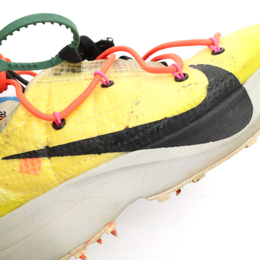 NIKE ナイキ 19AW OFF-WHITE オフホワイト コラボ ヴェイパーストリート スニーカー 24 イエロー CD8178-700 レディース