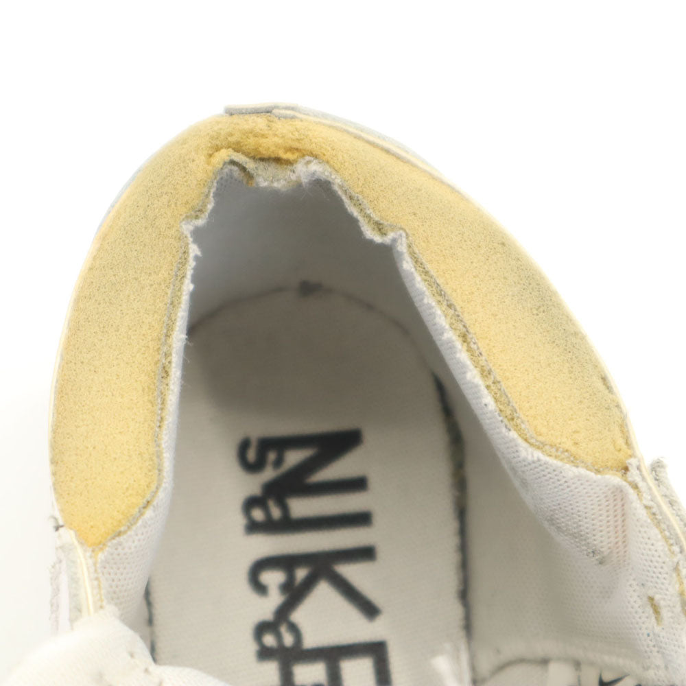 NIKE ナイキ sacai サカイ コラボ ブレーザー ロー スニーカー 24 ホワイト DM6443-100 レディース