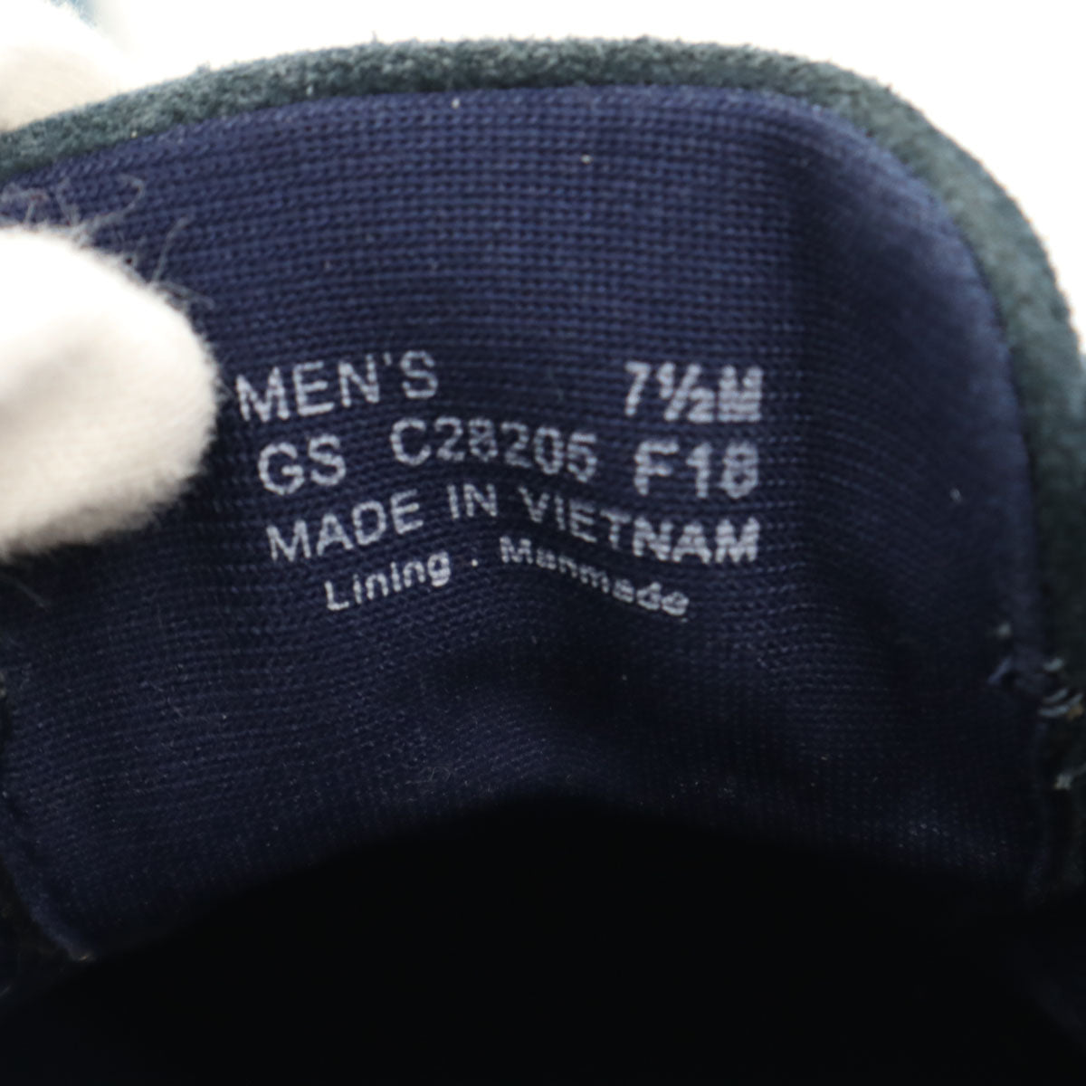 COLE HAAN コールハーン ゼログランド ウィング オックスフォード スエード レザーシューズ 7 1/2M ネイビー C28205 メンズ