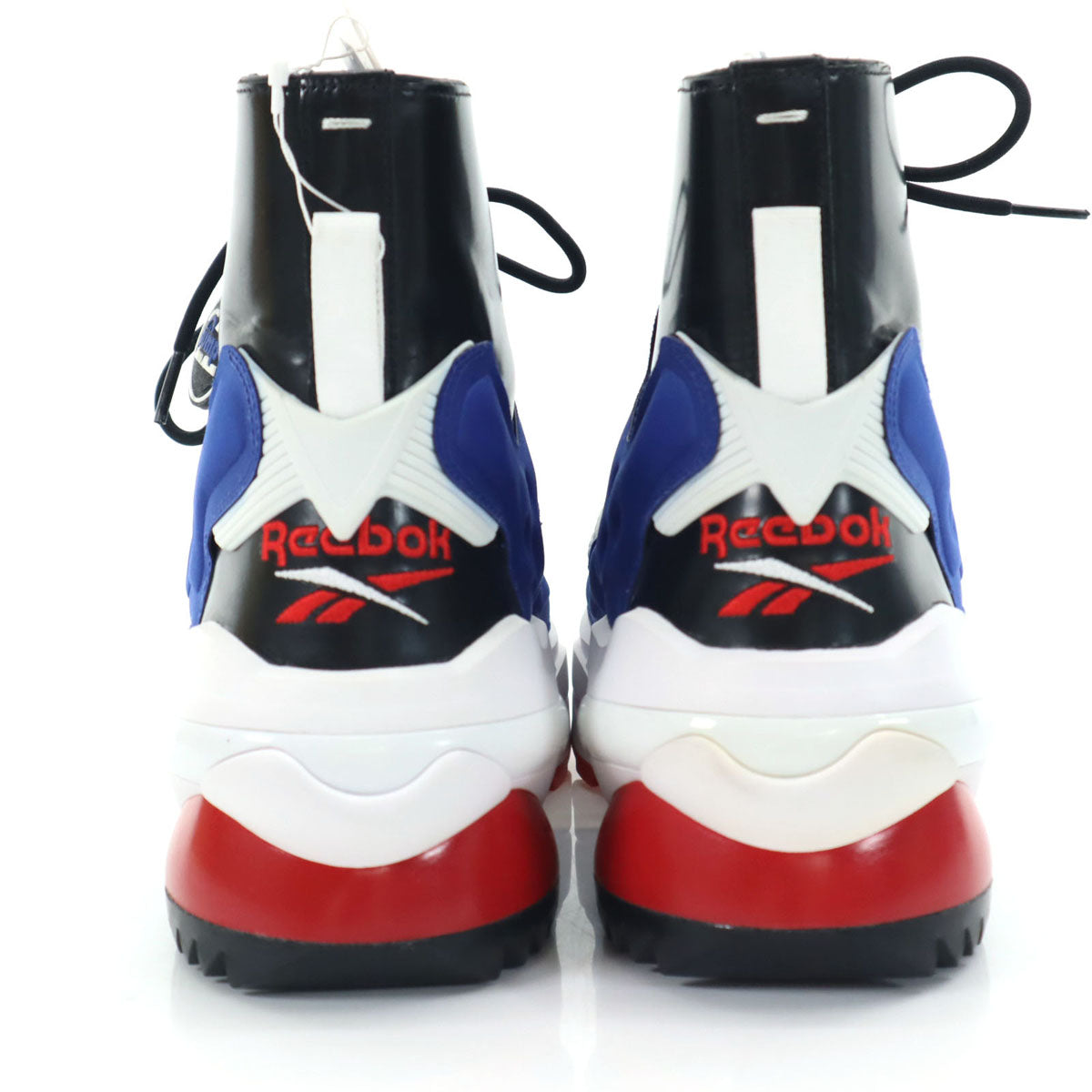 未使用 Maison Margiela メゾンマルジェラ リーボック コラボ 足袋 ポンプフューリー スニーカー 28 ブルー S34WU0024 メンズ