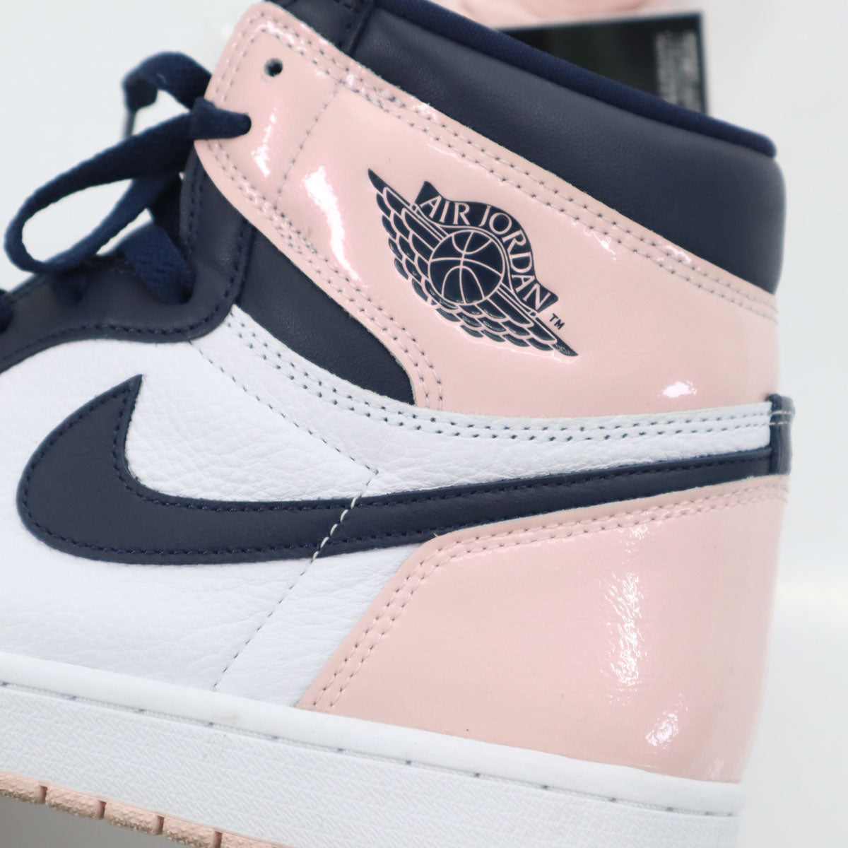 NIKE ナイキ エアジョーダン 1 レトロ ハイ OG SE スニーカー 29 ネイビー DD9335-641 シューレース付き レディース