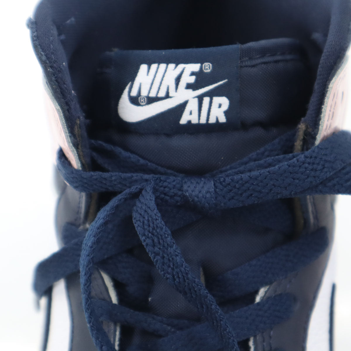 NIKE ナイキ エアジョーダン 1 レトロ ハイ OG SE スニーカー 29 ネイビー DD9335-641 シューレース付き レディース