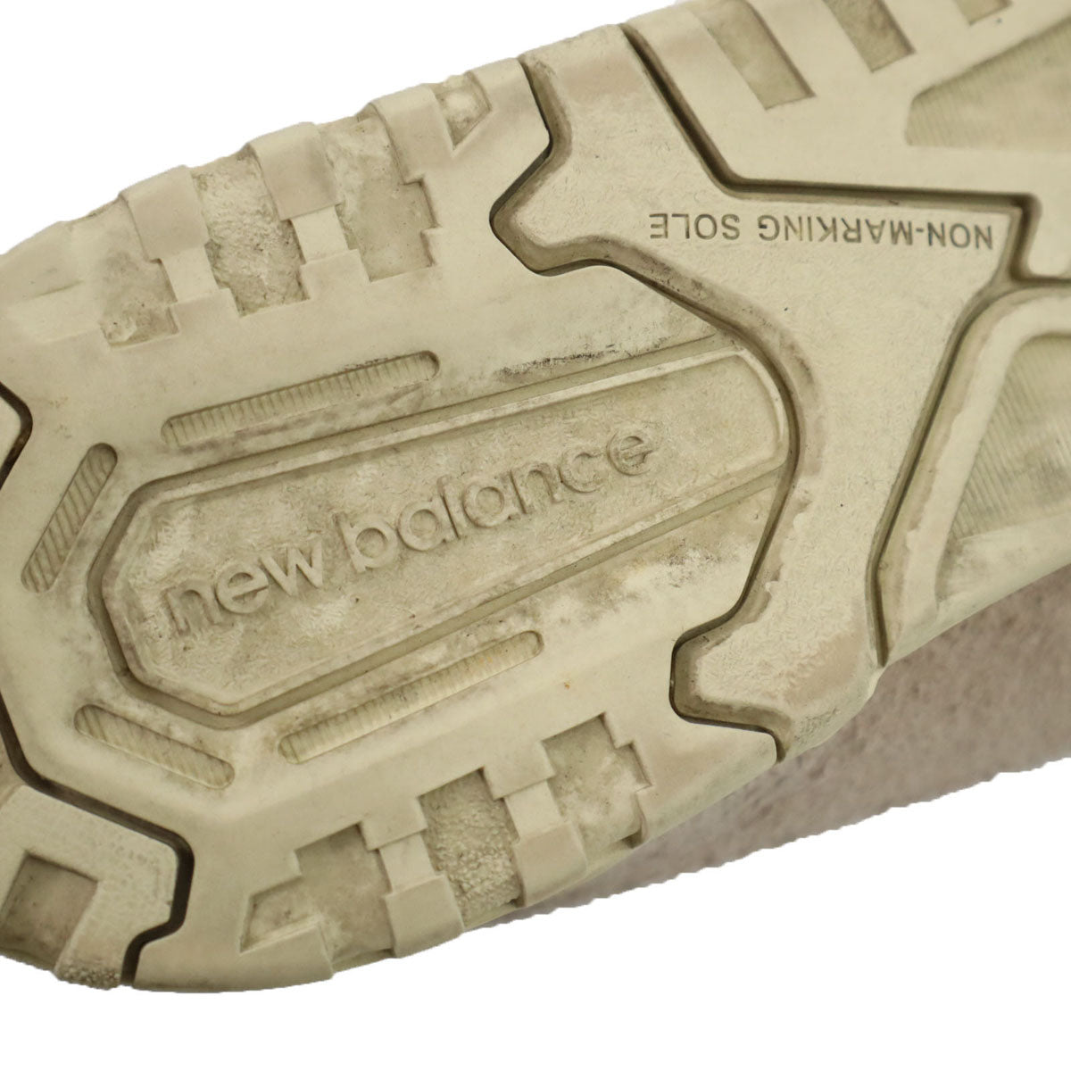 NEW BALANCE ニューバランス x AIME LEON DORE BB550AC1 エイメレオンドレ コラボ スニーカー 30 ベージュ シューレース付き メンズ