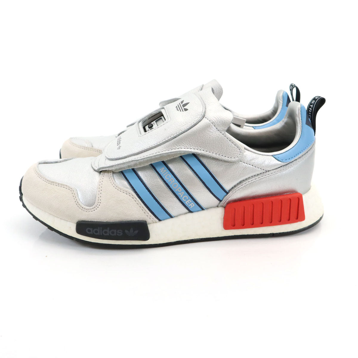 未使用 adidas Originals アディダスオリジナルス マイクロペーサー R1 ネバーメイドパック スニーカー 28.5 シルバー G26778 メンズ