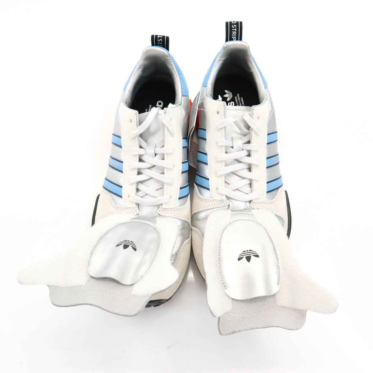 未使用 adidas Originals アディダスオリジナルス マイクロペーサー R1 ネバーメイドパック スニーカー 28.5 シルバー G26778 メンズ