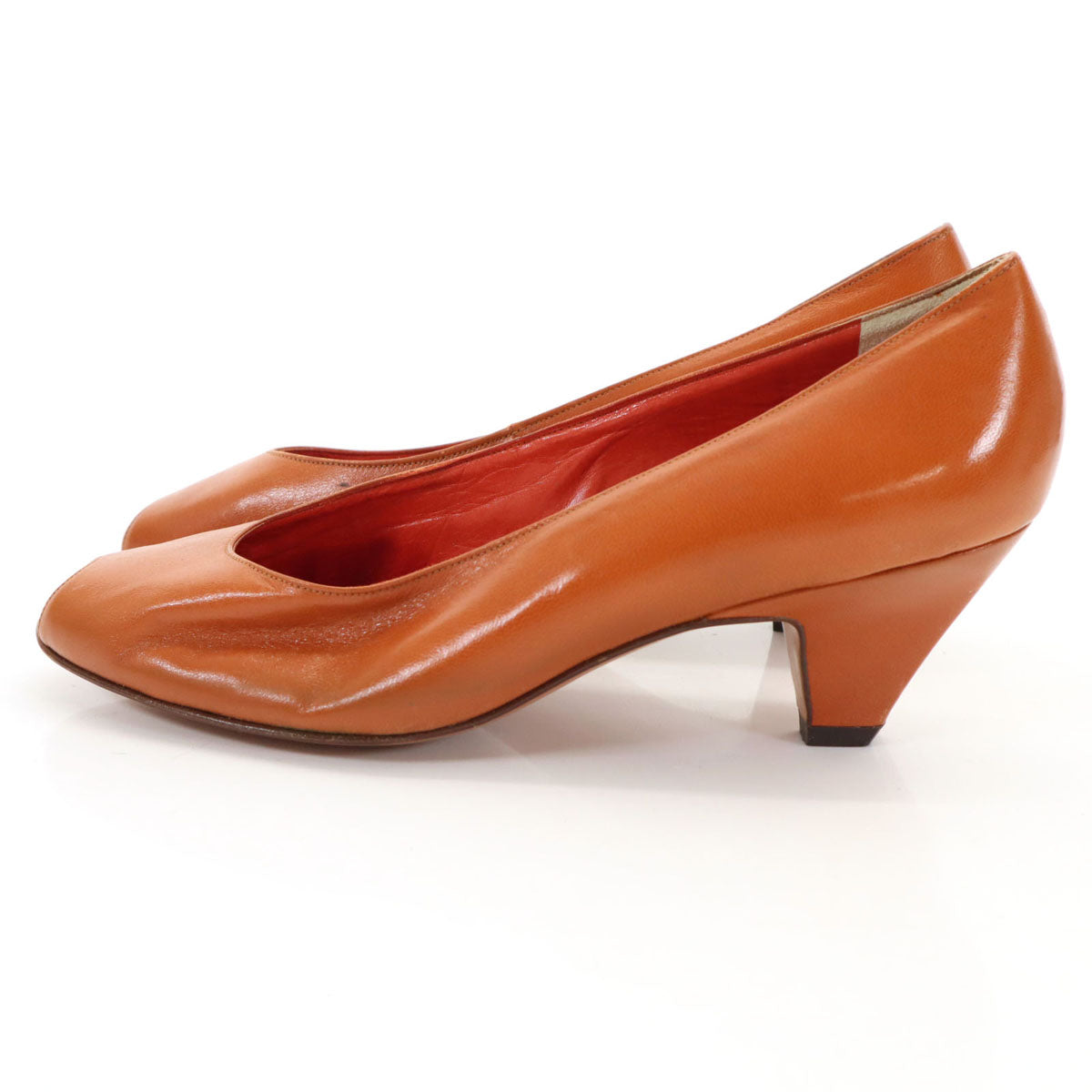 BALLY バリー オープントゥ パンプス 31/2 キャメル レディース