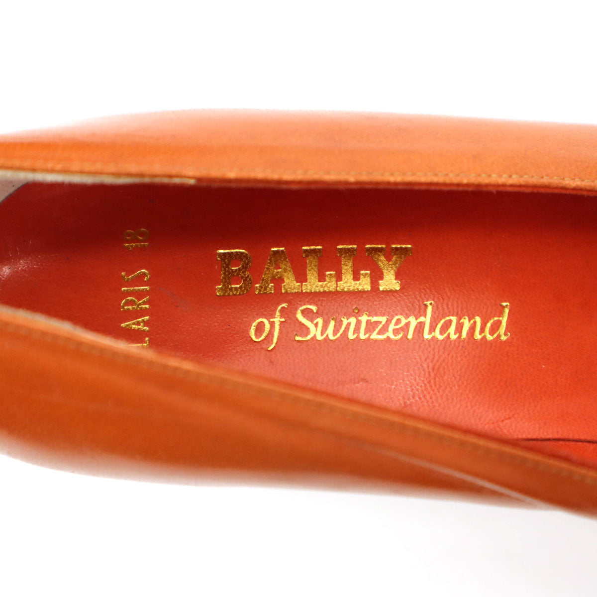 BALLY バリー オープントゥ パンプス 31/2 キャメル レディース