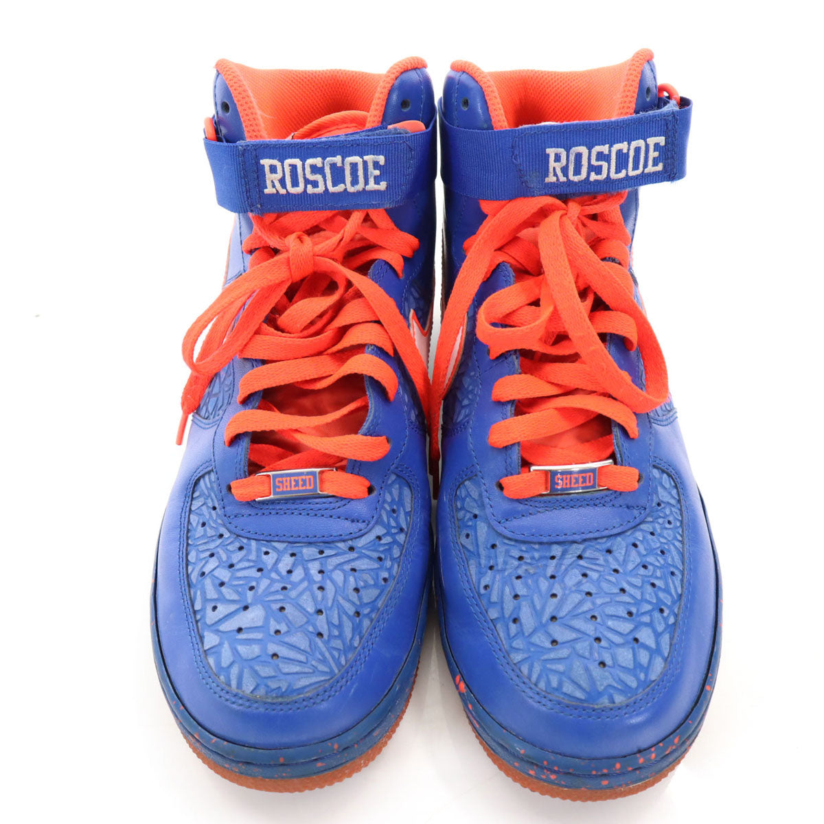 NIKE ナイキ Air Force 1 エアフォースワン HI CMFT PRM RW QS ハイカットコンフォート スニーカー US 8.5 ブルー系 624185-400 メンズ