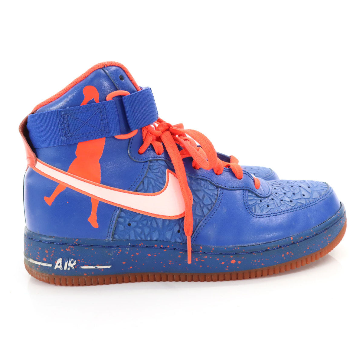 NIKE ナイキ Air Force 1 エアフォースワン HI CMFT PRM RW QS ハイカットコンフォート スニーカー US 8.5 ブルー系 624185-400 メンズ