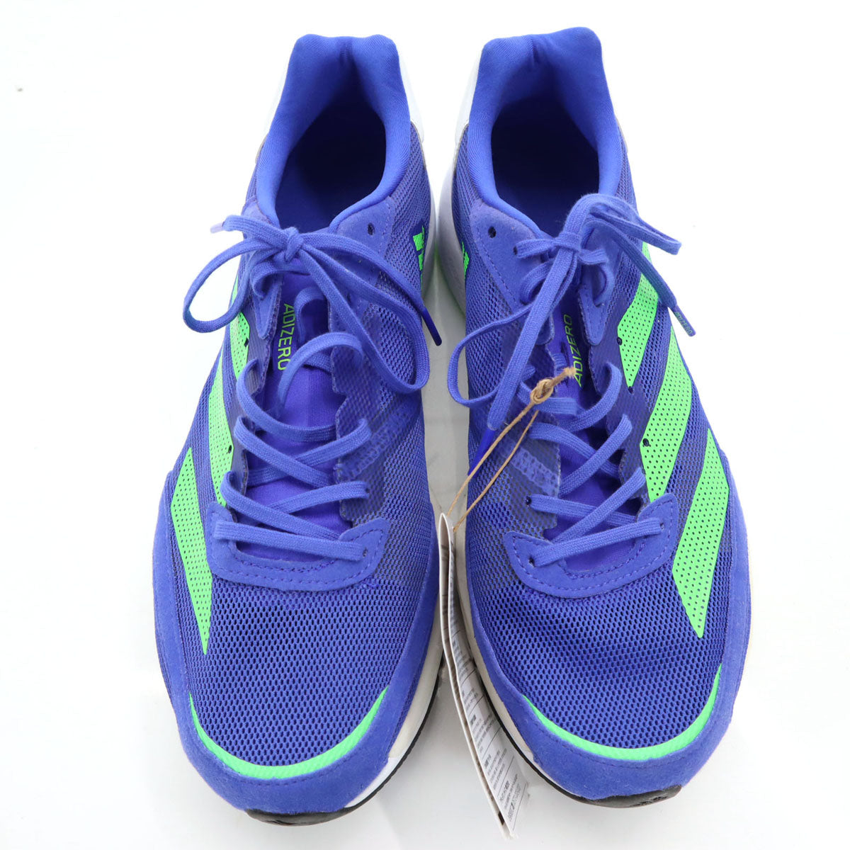 adidas アディダス ACIZERO スニーカー US 8.5 ブルー系 タグ付 メッシュ メンズ