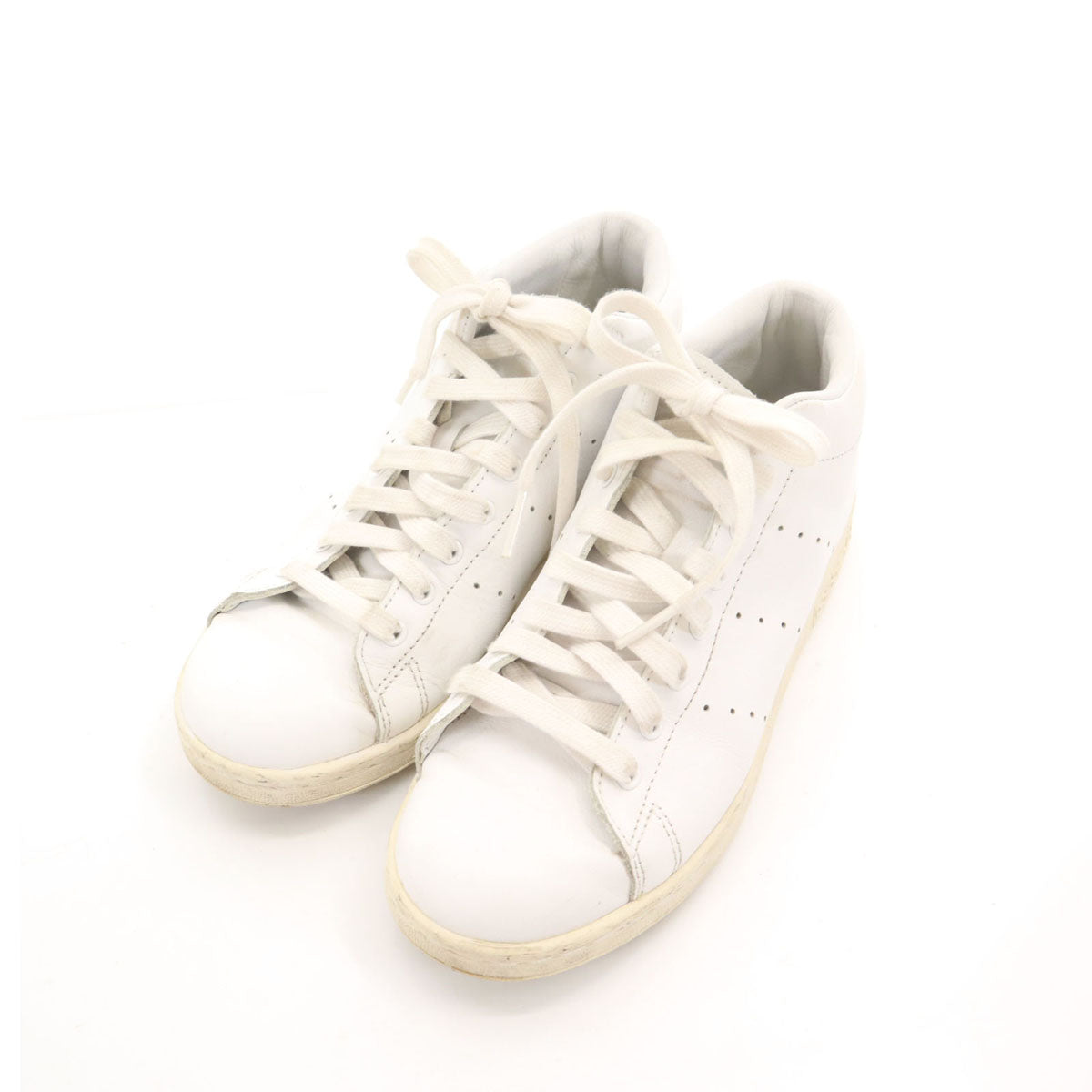 adidas Originals アディダスオリジナルス スタンスミス ミッドカット スニーカー 23.5 白 HYKE ハイク コラボ レディース