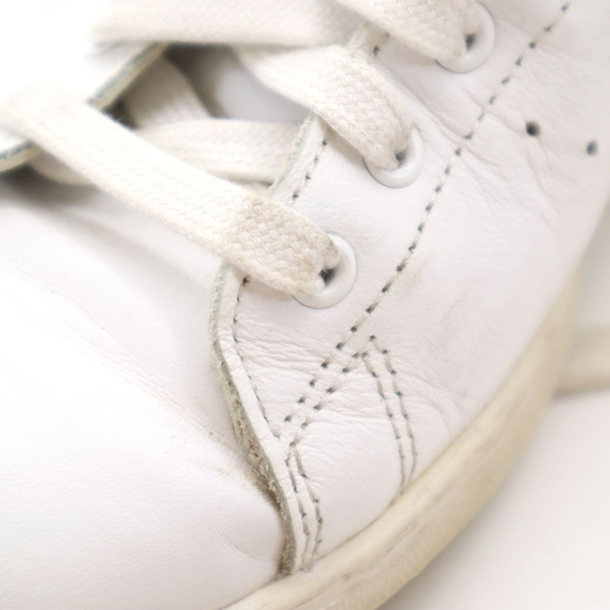 adidas Originals アディダスオリジナルス スタンスミス ミッドカット スニーカー 23.5 白 HYKE ハイク コラボ レディース