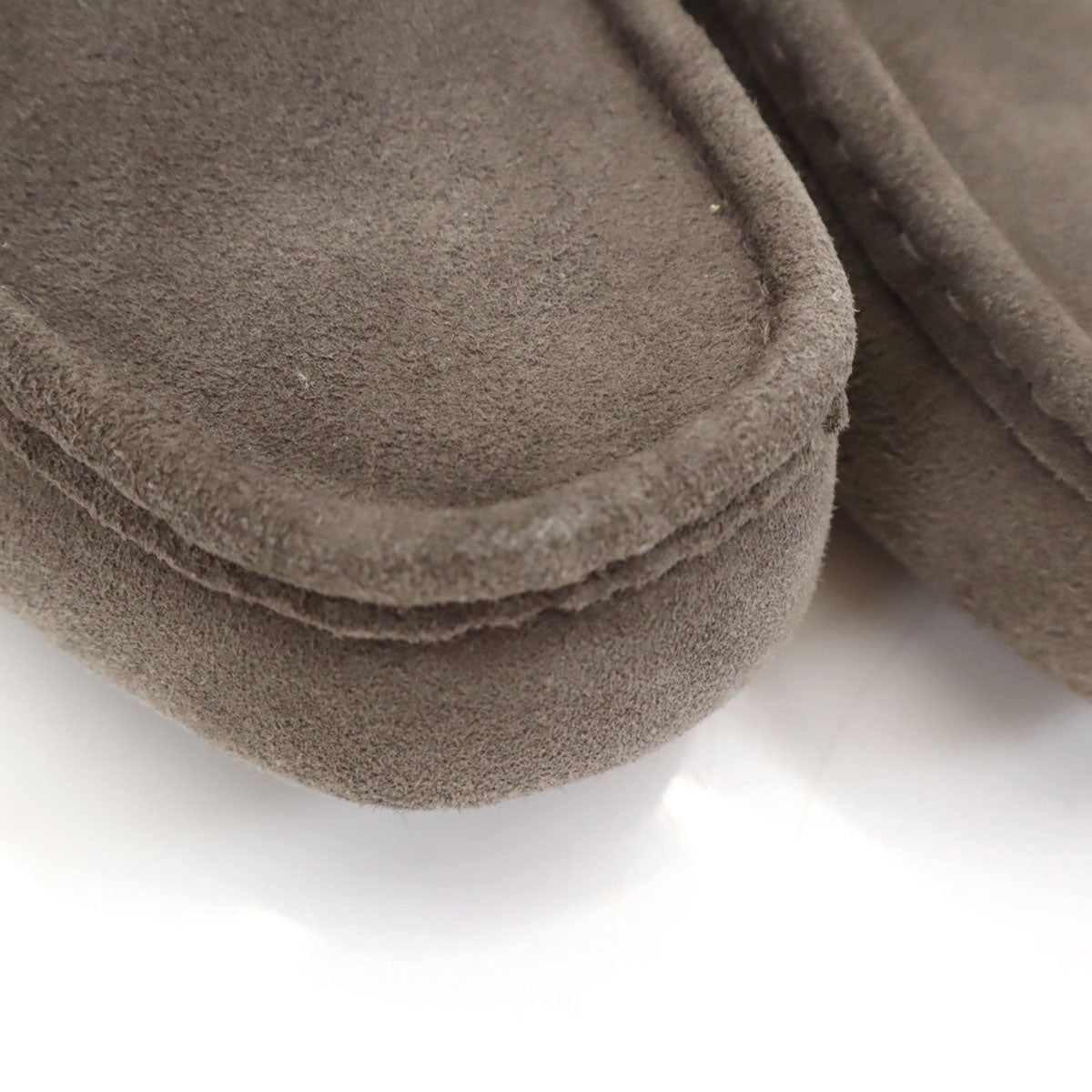 HIMIKO 卑弥呼 モカシン 25 グレー スエード ボア 箱付き レディース