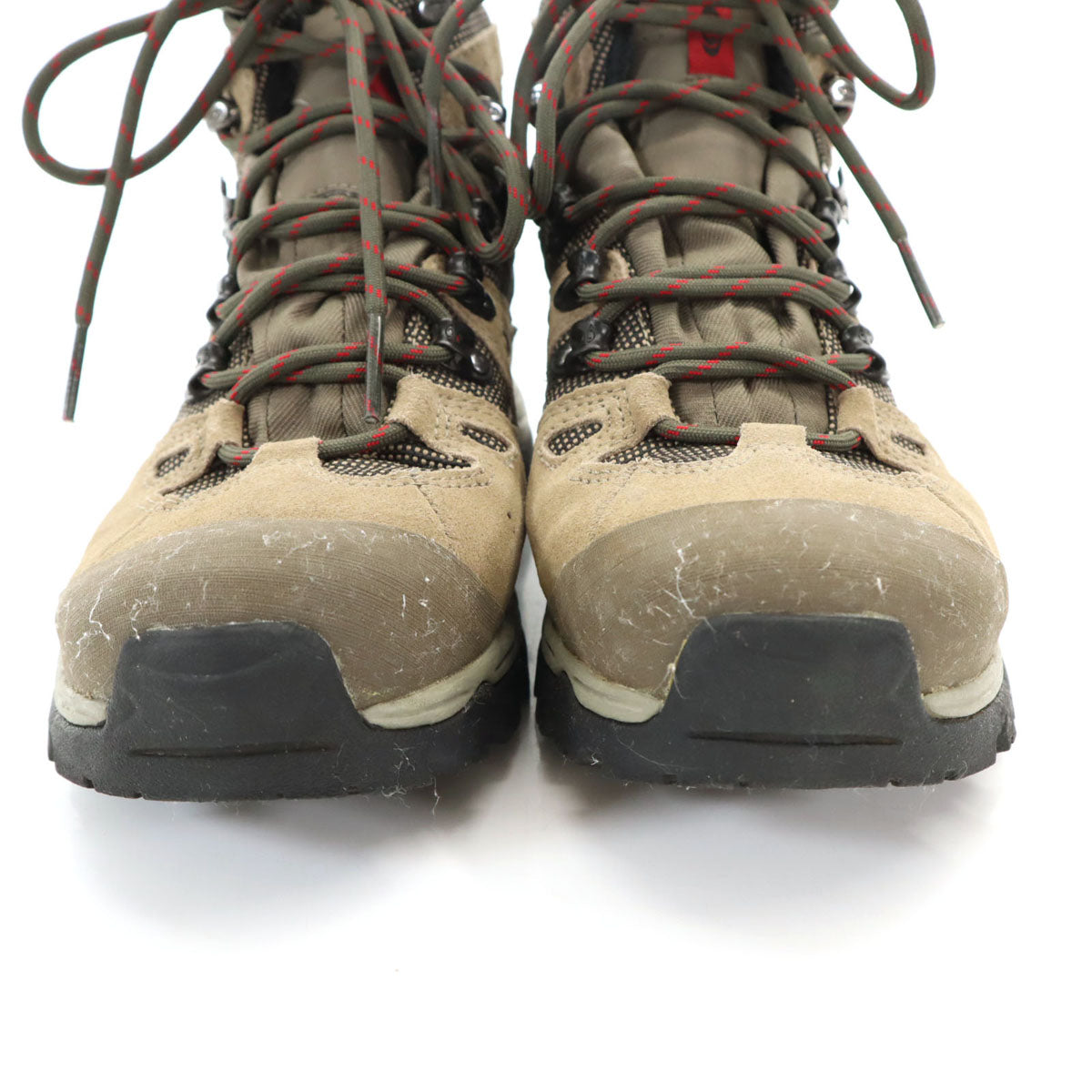 SALOMON サロモン ortholite トレッキング ブーツ US7 グレー系 アウトドア 登山 箱付き ゴアテックス レディース