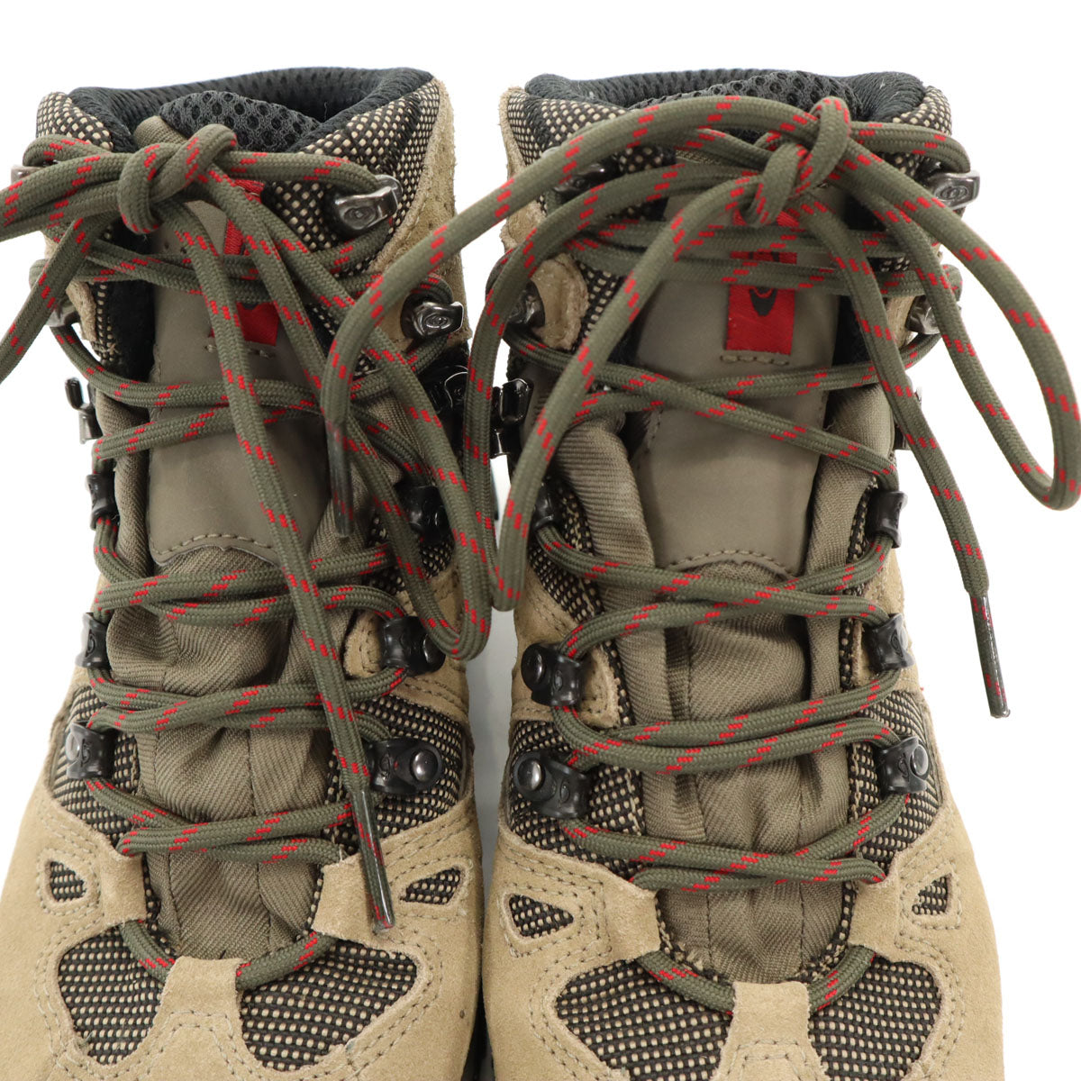 SALOMON サロモン ortholite トレッキング ブーツ US7 グレー系 アウトドア 登山 箱付き ゴアテックス レディース