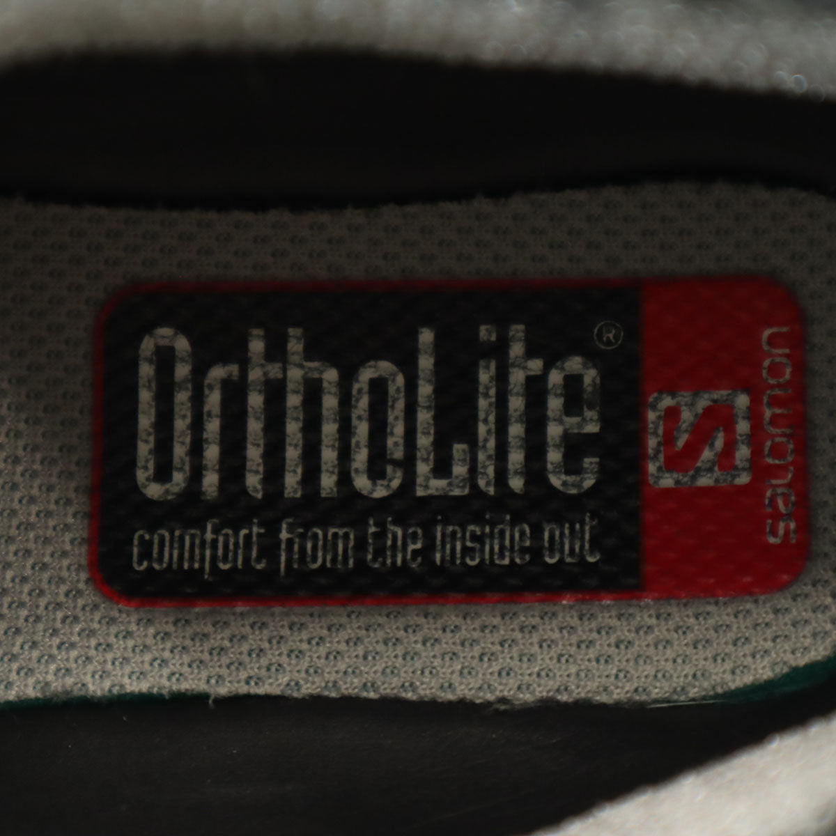 SALOMON サロモン ortholite トレッキング ブーツ US7 グレー系 アウトドア 登山 箱付き ゴアテックス レディース