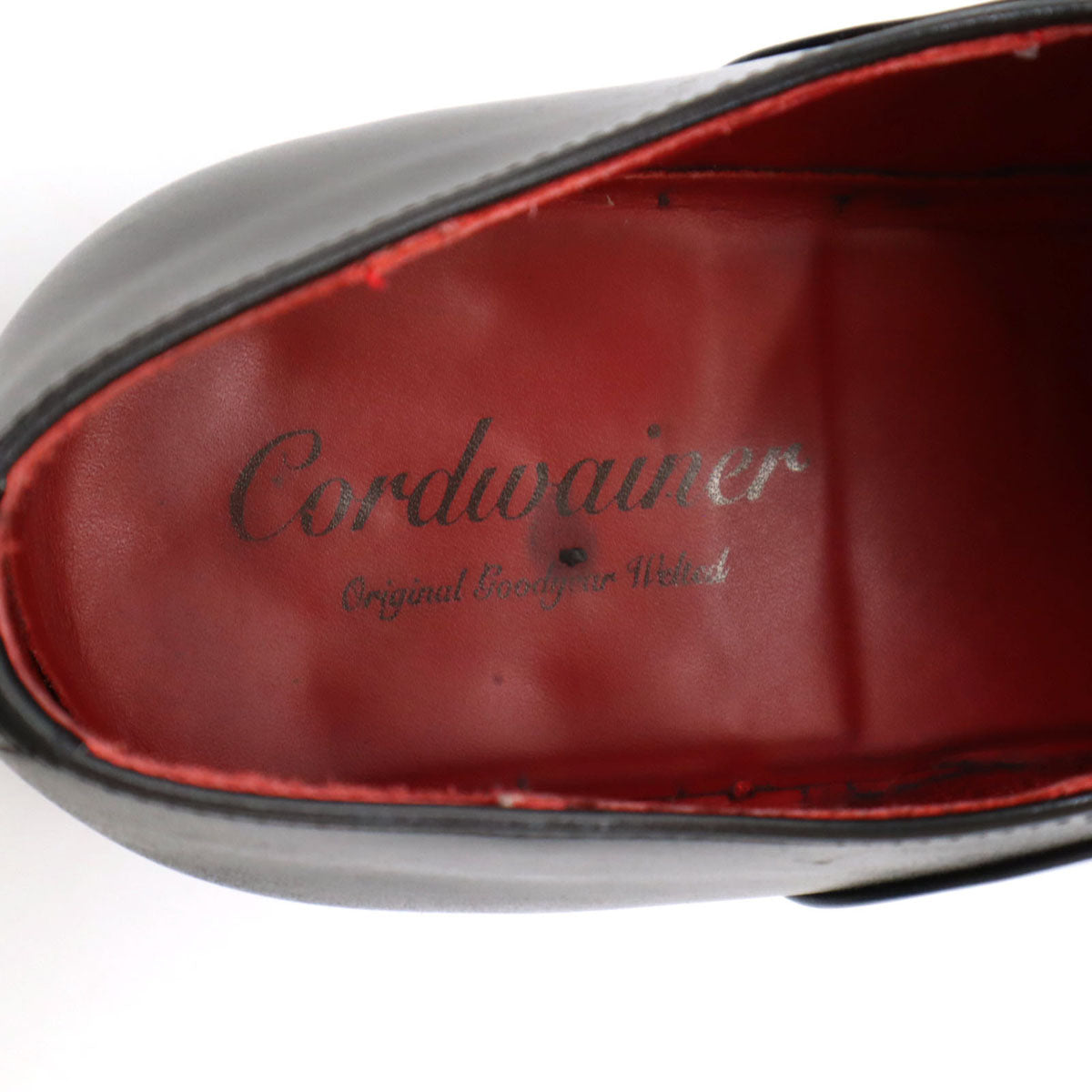 Cardwainer コードウェイナー スペイン製 ASIER レザーシューズ 8 1/2 ブラック アシエル WBW0078A ビジネスシューズ メンズ