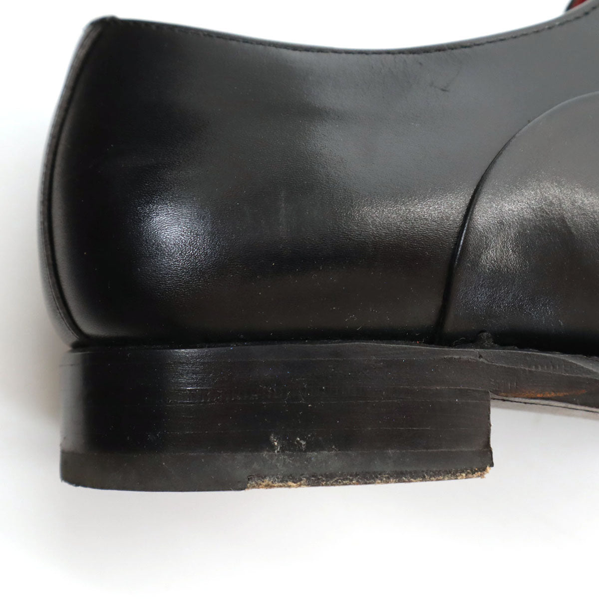 Cardwainer コードウェイナー スペイン製 ASIER レザーシューズ 8 1/2 ブラック アシエル WBW0078A ビジネスシューズ メンズ