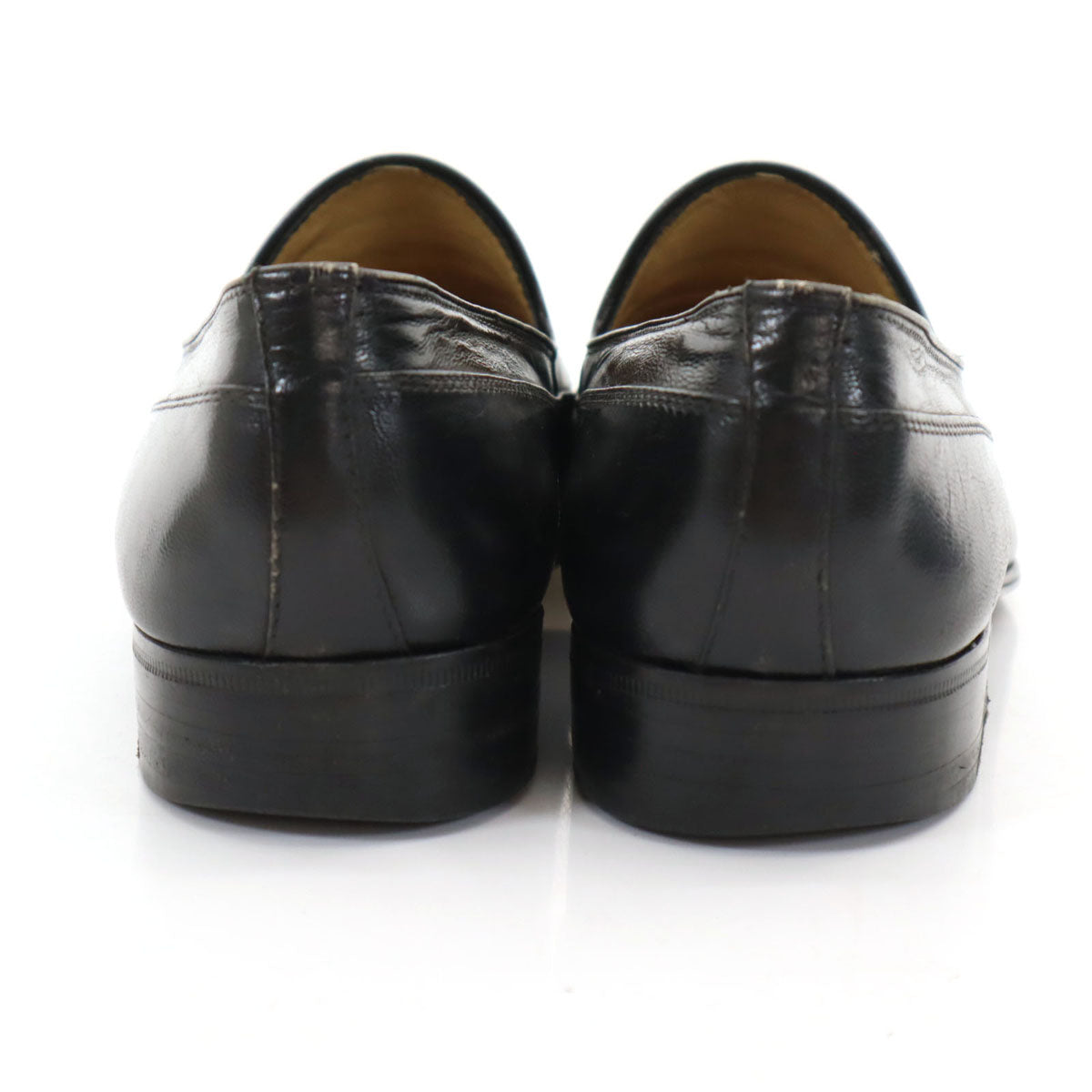 MORESCHI モレスキー イタリア製 ローファー 7 1/2 ブラック メンズ