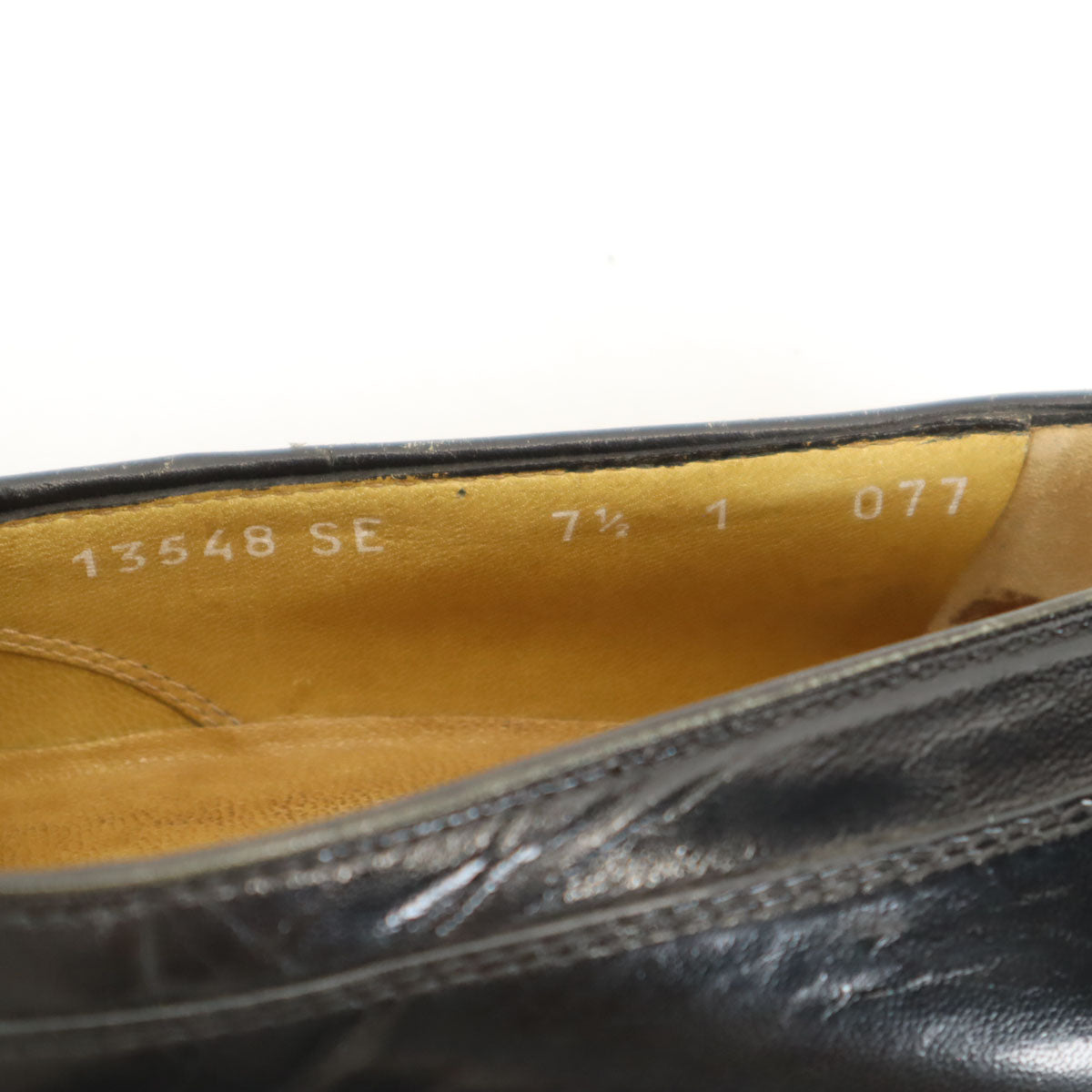 MORESCHI モレスキー イタリア製 ローファー 7 1/2 ブラック メンズ