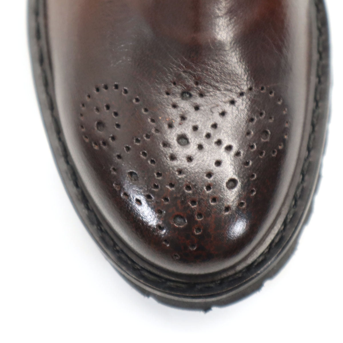 未使用 Orobianco オロビアンコ イタリア製 サイドゴア レザーブーツ 39 ブラウン メンズ