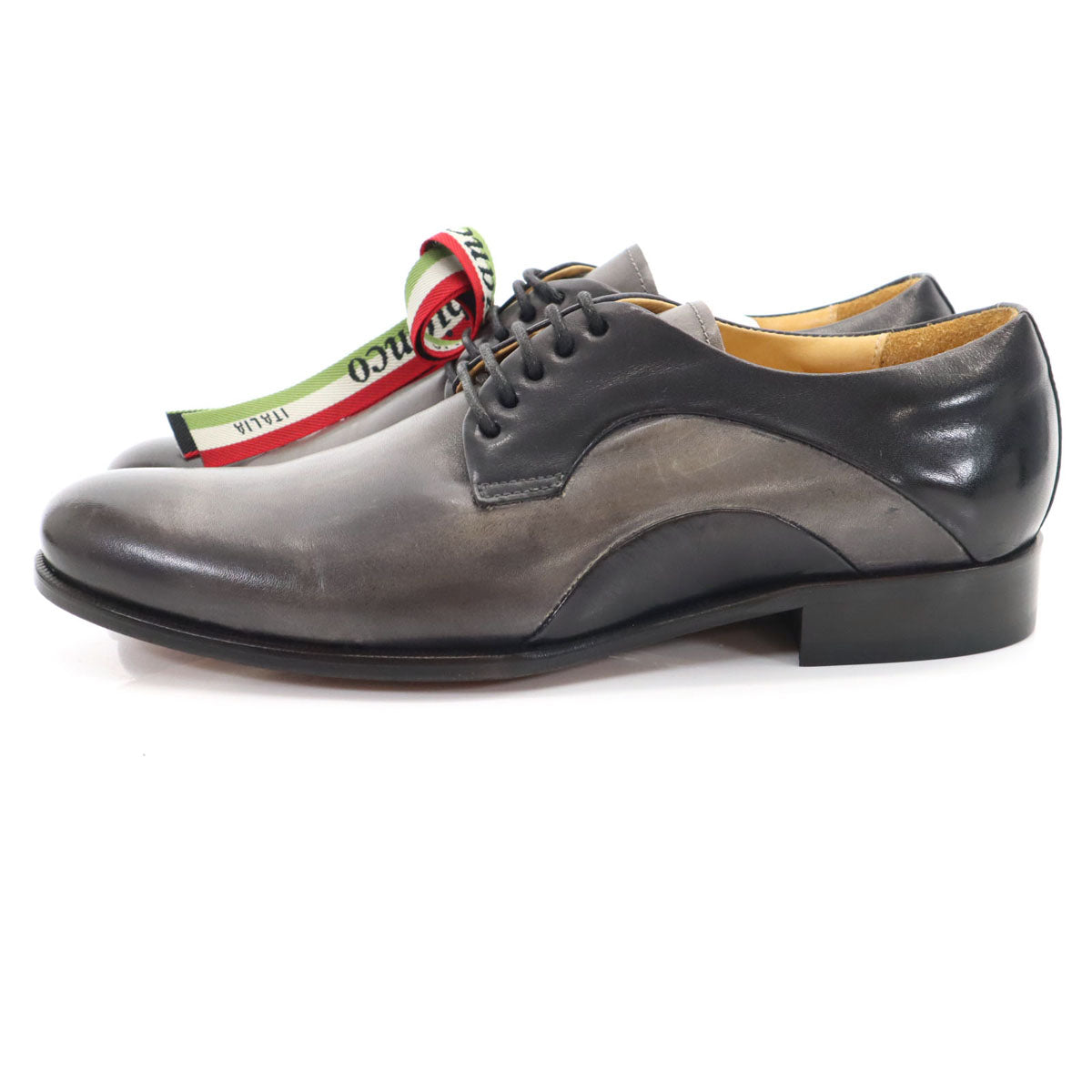 Orobianco オロビアンコ イタリア製 レザーシューズ 40 ブラック メンズ