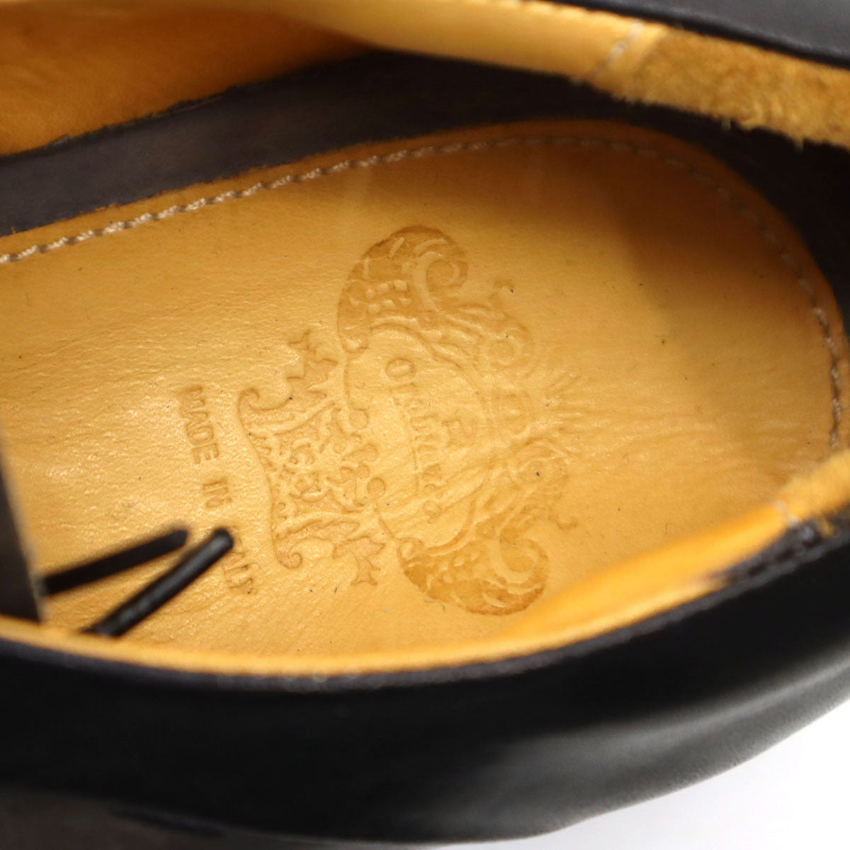 Orobianco オロビアンコ イタリア製 レザーシューズ 40 ブラック メンズ