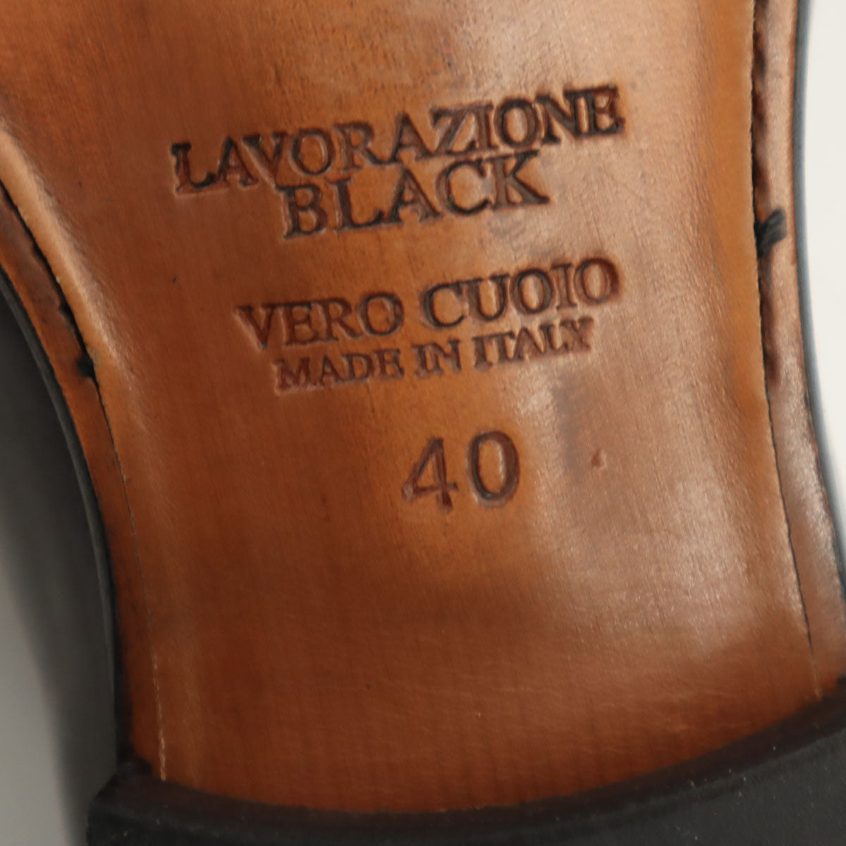 Orobianco オロビアンコ イタリア製 レザーシューズ 40 ブラック メンズ