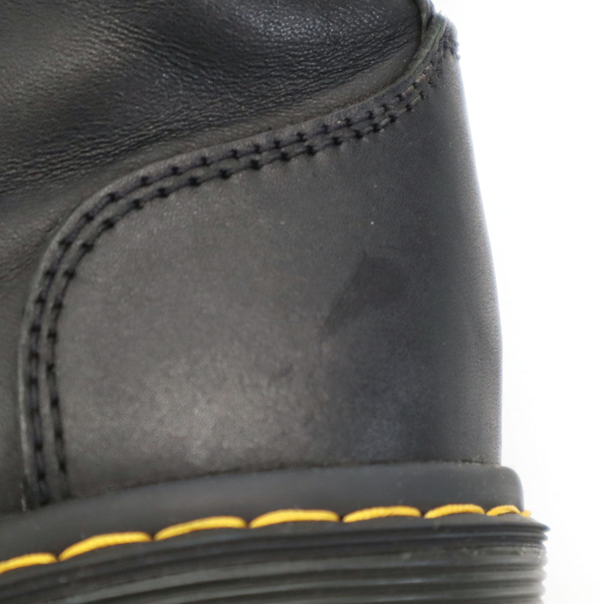 Dr.Martens ドクターマーチン 8 タイ チャンキーヒール ブーツ UK5 ブラック レザー レースアップ レディース