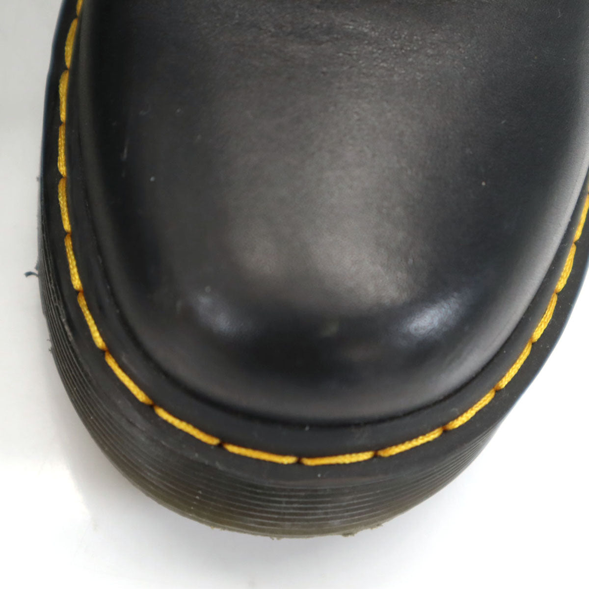 Dr.Martens ドクターマーチン 8 タイ チャンキーヒール ブーツ UK5 ブラック レザー レースアップ レディース