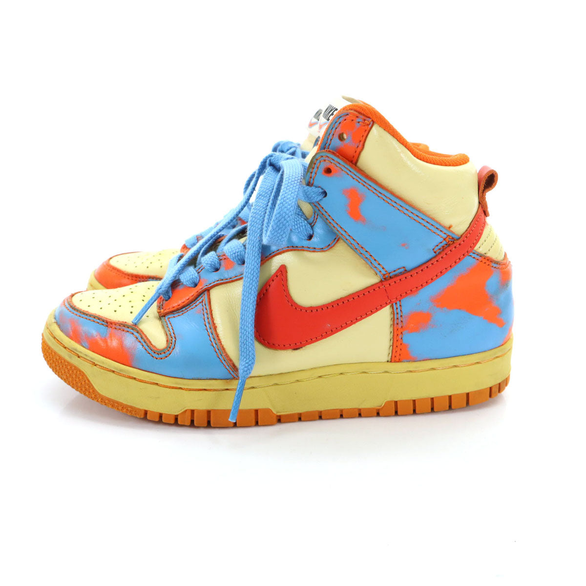 NIKE ナイキ ダンクハイ スニーカー 24 オレンジ系 DD9404-800 ユニセックス メンズ