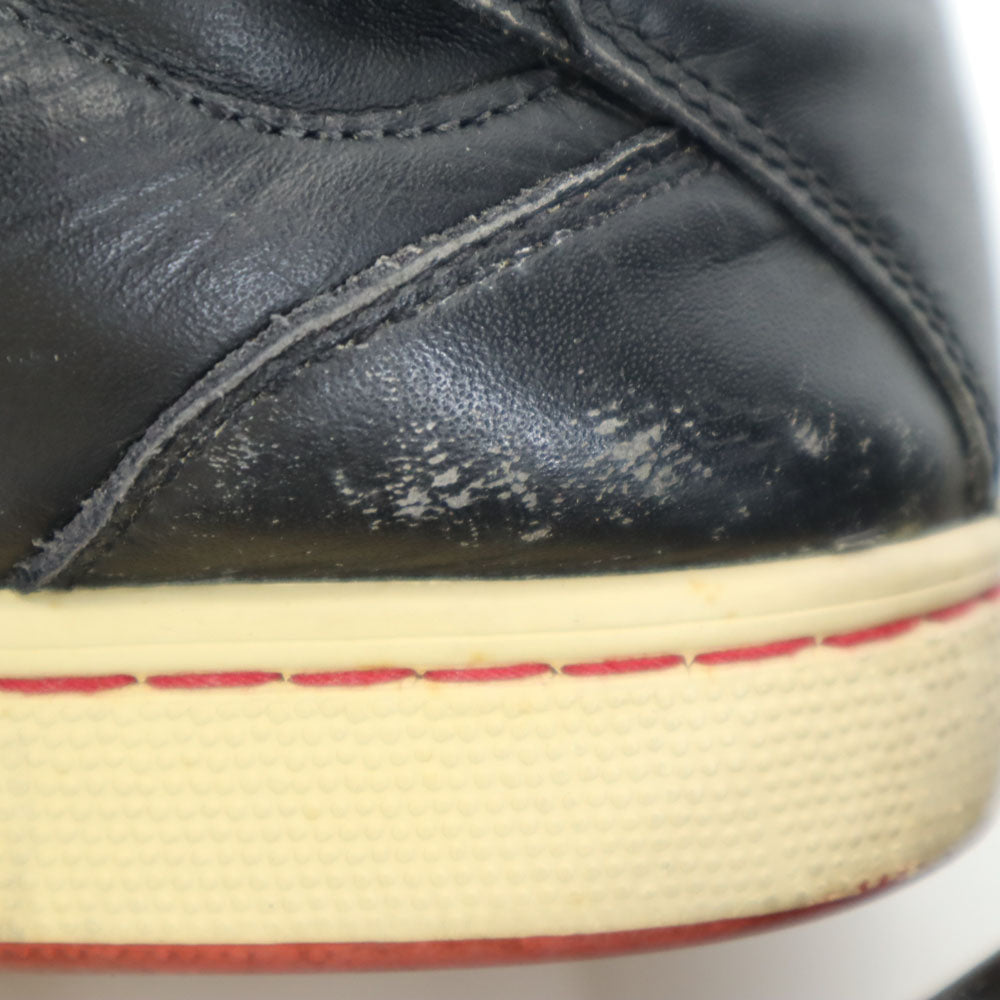 POLO RALPH LAUREN ポロラルフローレン ハイカット スニーカー 27 黒 メンズ