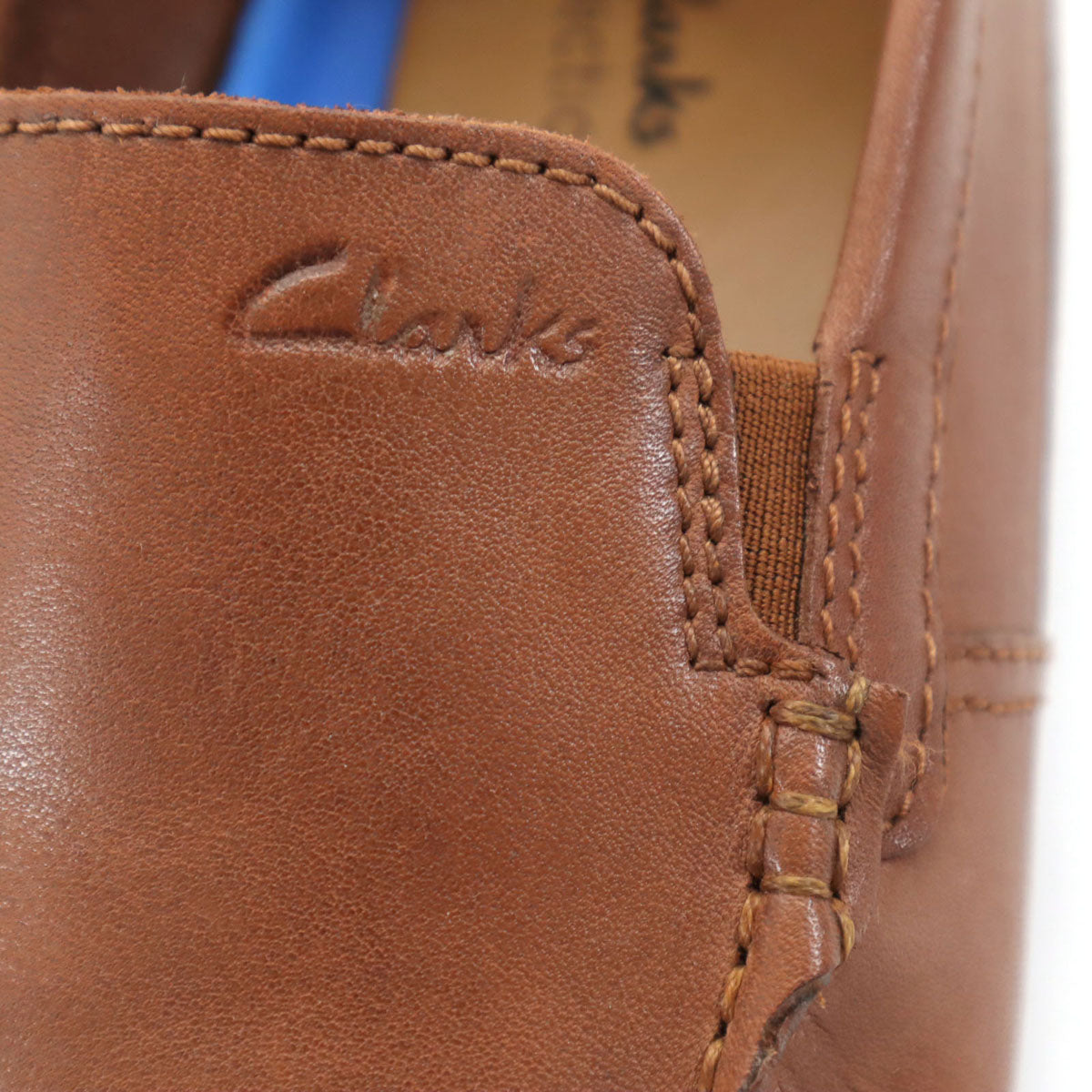 Clarks クラークス マークマンプレイン ローファー 26.5 ブラウン ドライバーズシューズ メンズ