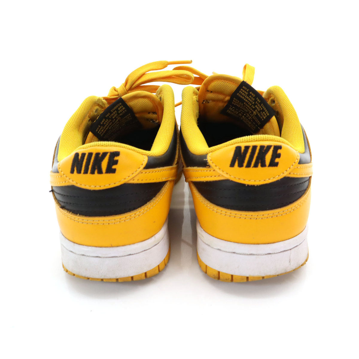 NIKE ナイキ ダンク ロー レトロ スニーカー 26 イエロー×ブラック DUNK LOW RETRO DD1391-004 箱付き メンズ