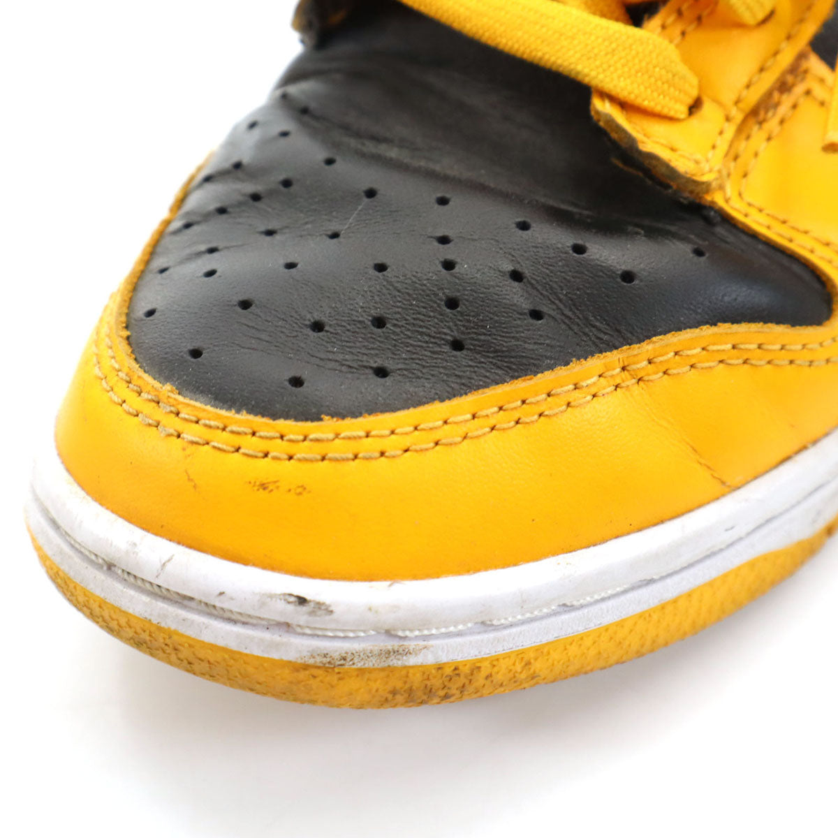 NIKE ナイキ ダンク ロー レトロ スニーカー 26 イエロー×ブラック DUNK LOW RETRO DD1391-004 箱付き メンズ