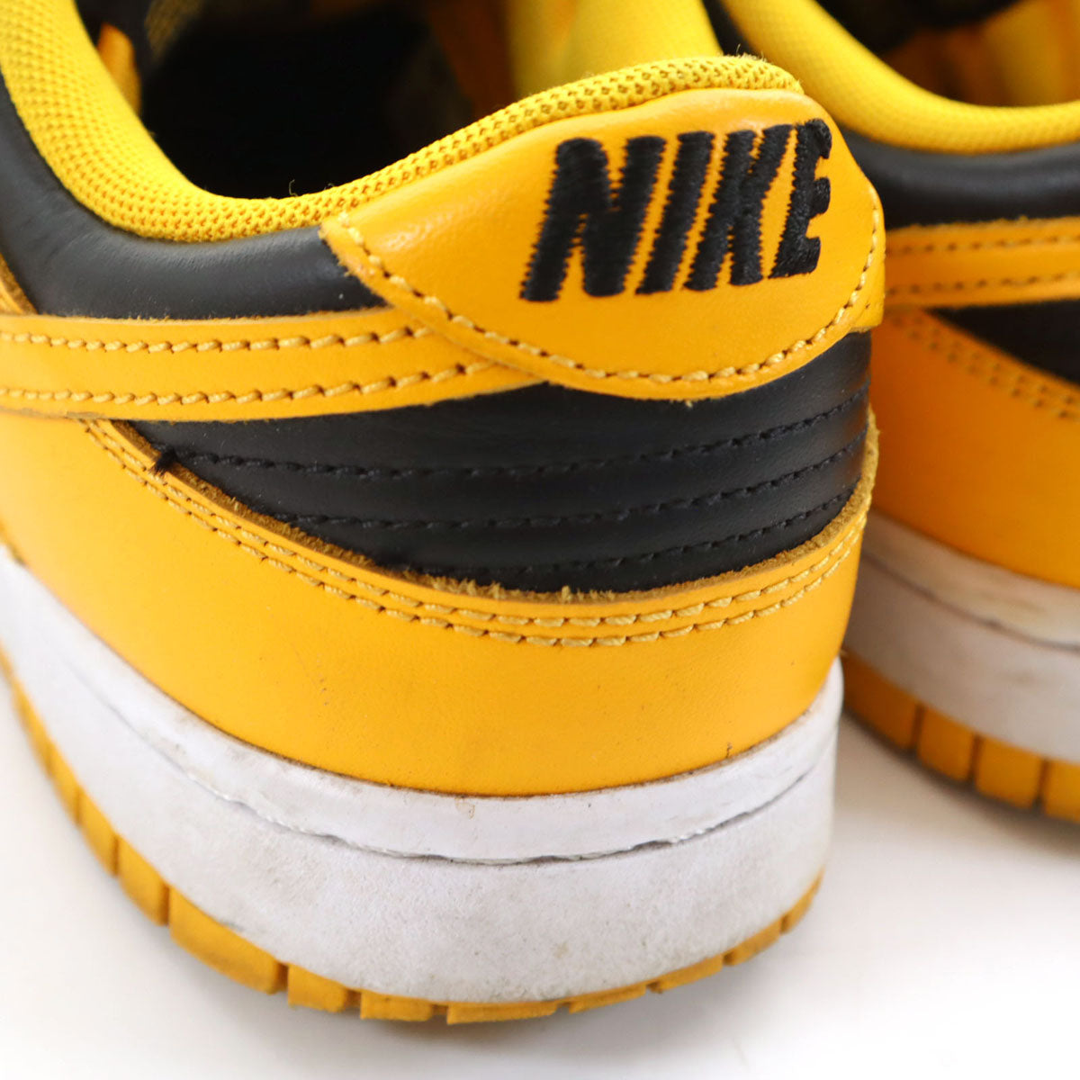 NIKE ナイキ ダンク ロー レトロ スニーカー 26 イエロー×ブラック DUNK LOW RETRO DD1391-004 箱付き メンズ