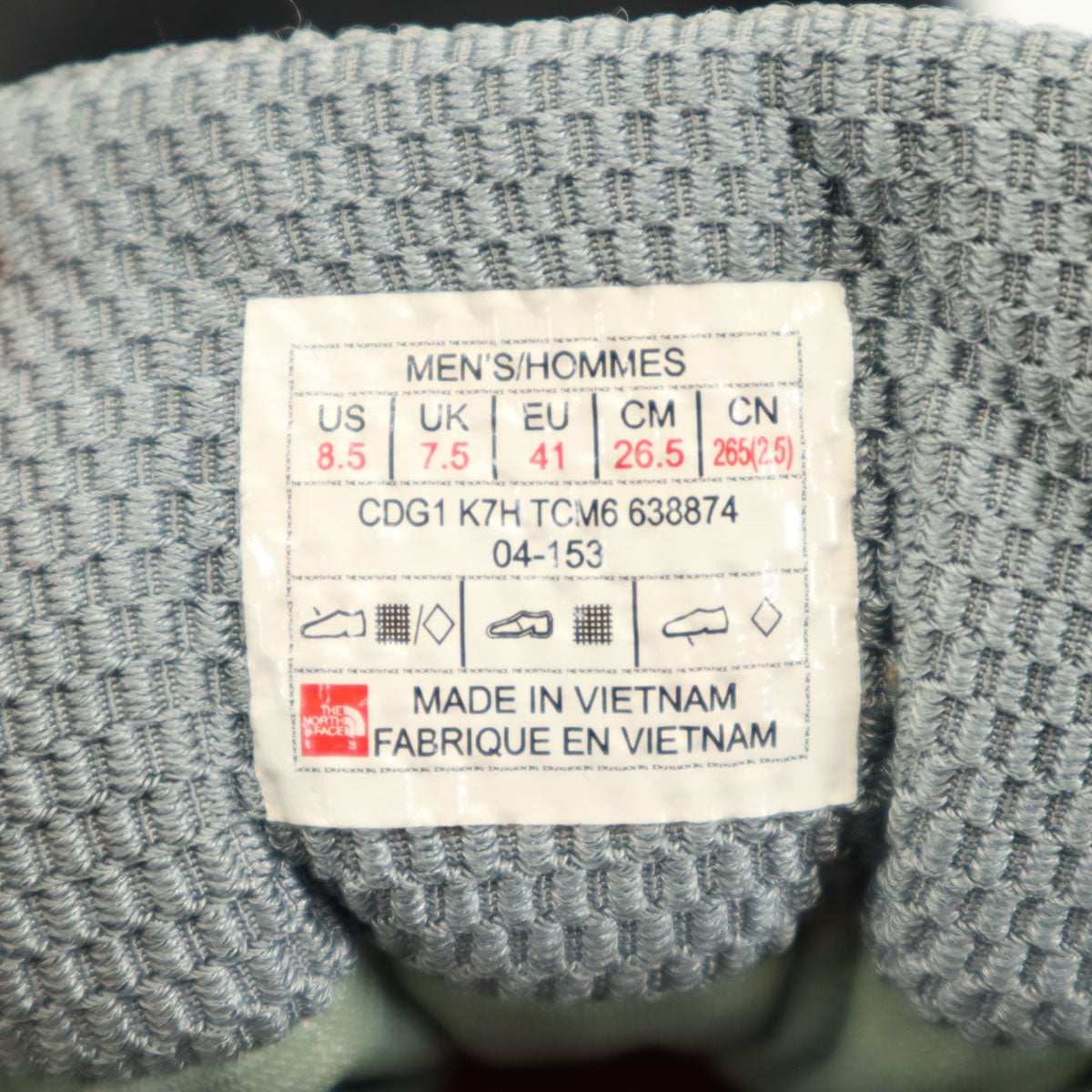 THE NORTH FACE ノースフェイス ゴアテックス トレッキング ブーツ 26.5 ブラック アウトドア 638874 ビブラムソール メンズ