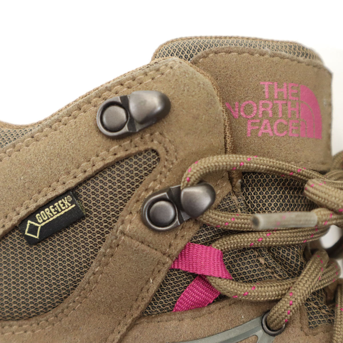 THE NORTH FACE ノースフェイス ゴアテックス トレッキング ブーツ 23 ブラウン アウトドア 638874 ビブラムソール レディース