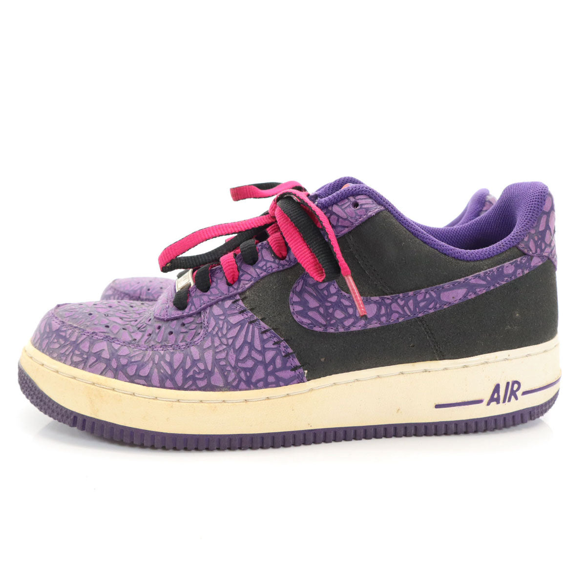 NIKE ナイキ AIR FORCE 1 LOW スニーカー 27.5 パープル 488298-025 メンズ