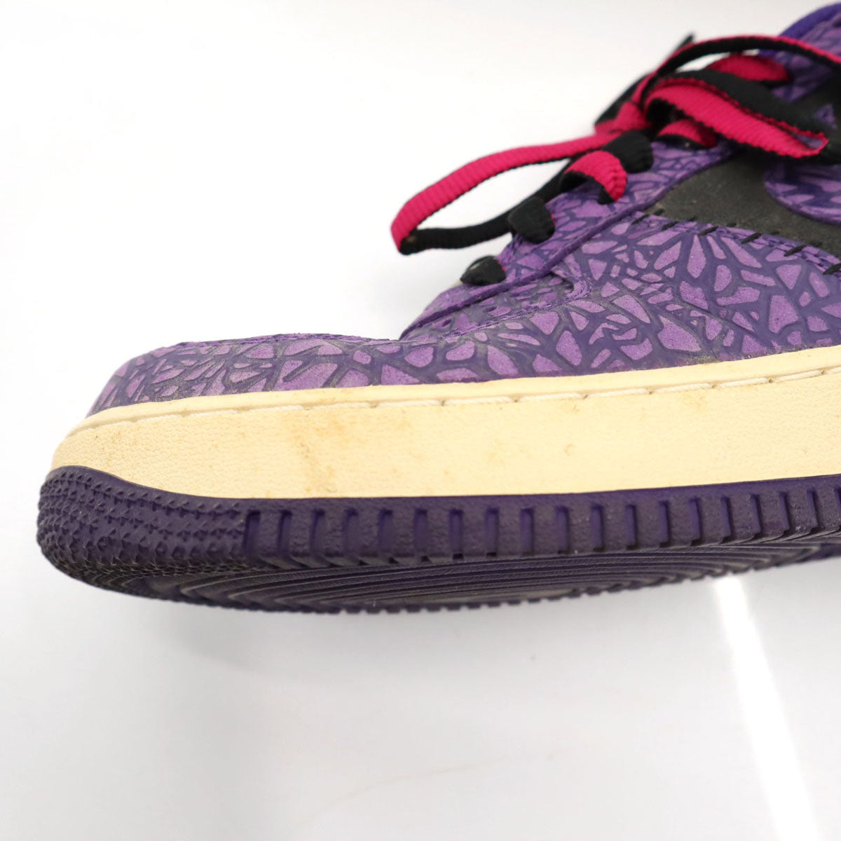 NIKE ナイキ AIR FORCE 1 LOW スニーカー 27.5 パープル 488298-025 メンズ