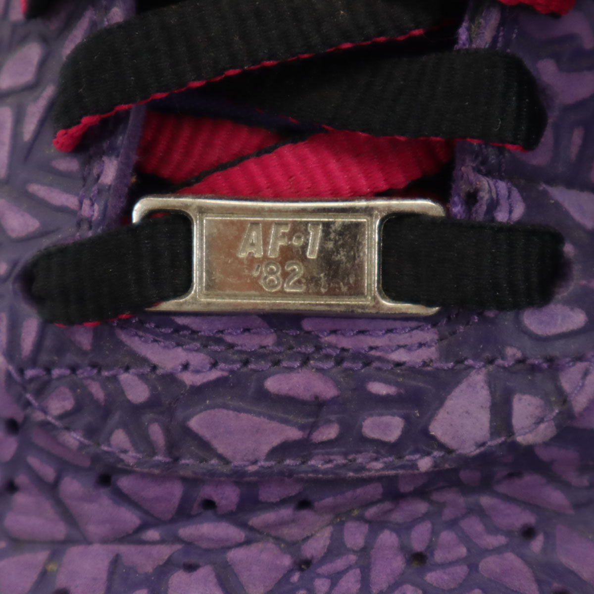 NIKE ナイキ AIR FORCE 1 LOW スニーカー 27.5 パープル 488298-025 メンズ