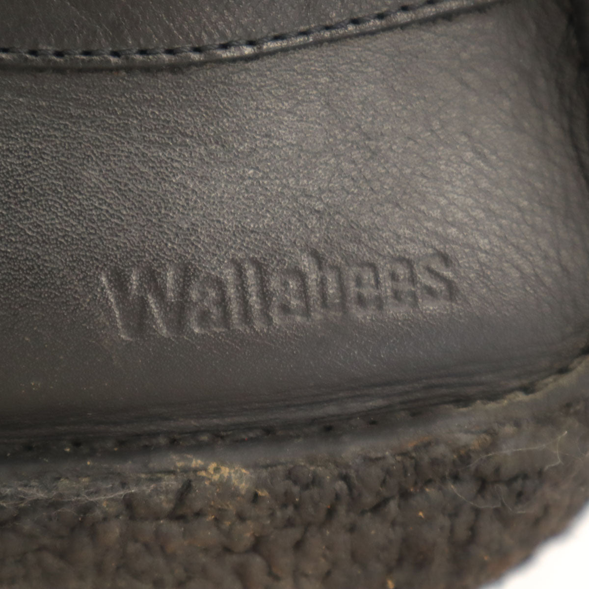 Clarks クラークス ワラビー レザーシューズ 7 ブラック Wallabees クレープソール メンズ