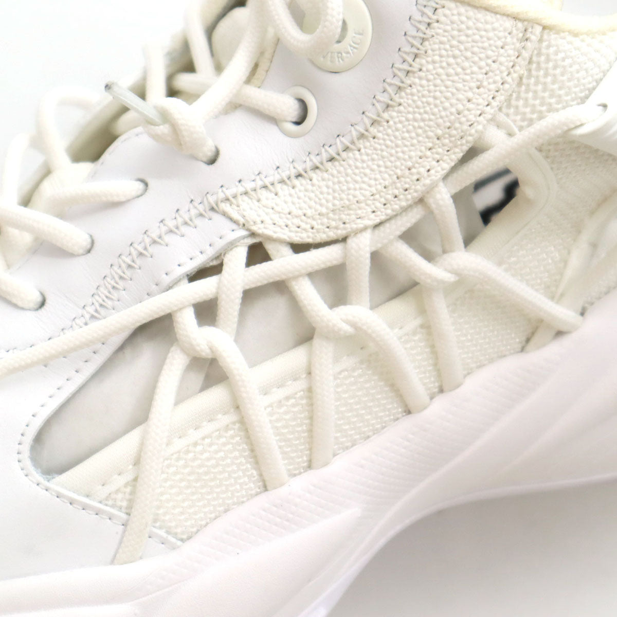 VERSACE ヴェルサーチ イタリア製 マーキュリー M VS 01 スニーカー 28 ホワイト 1016711 メンズ