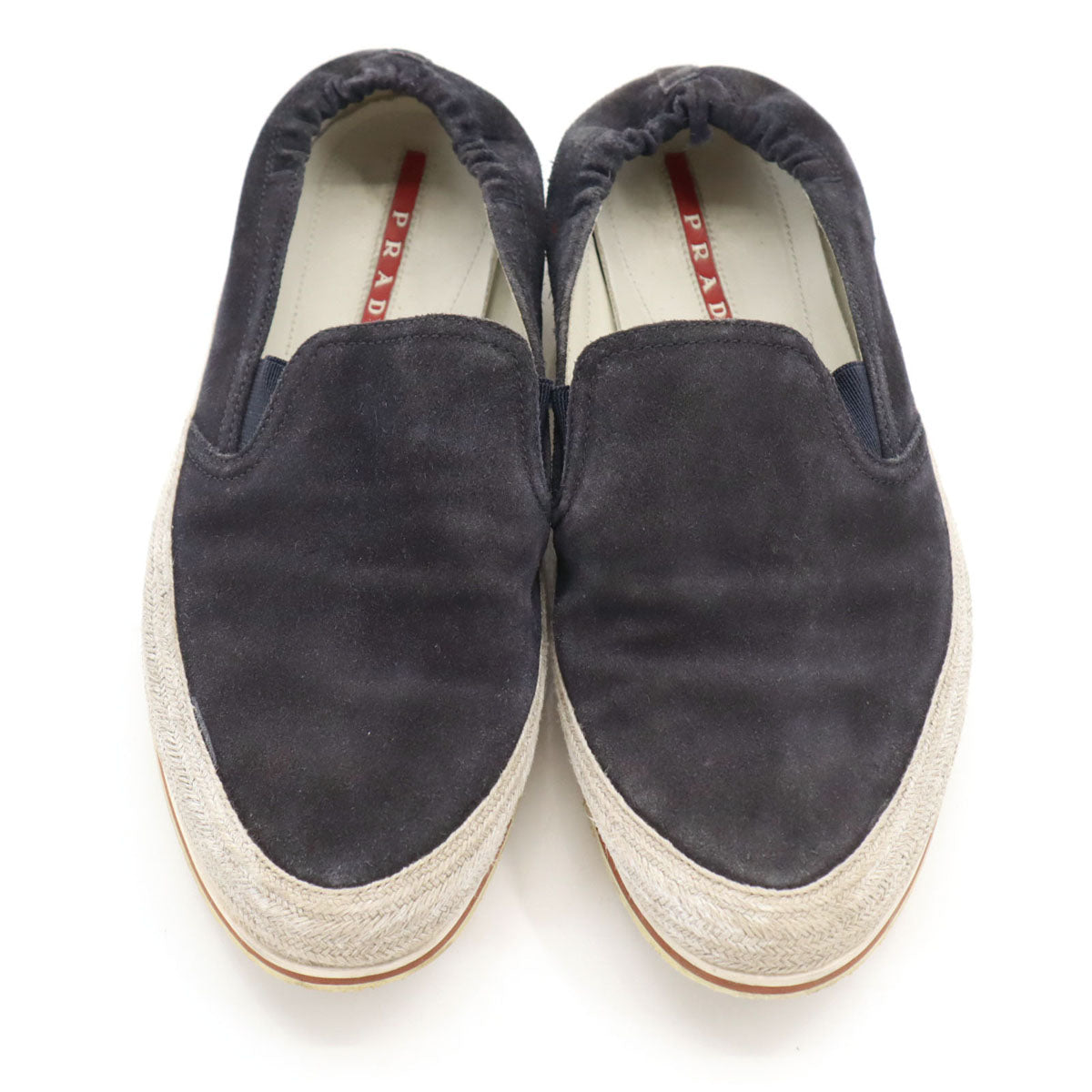 PRADA SPORT プラダ スポーツ スエードレザー スリッポン 8.5