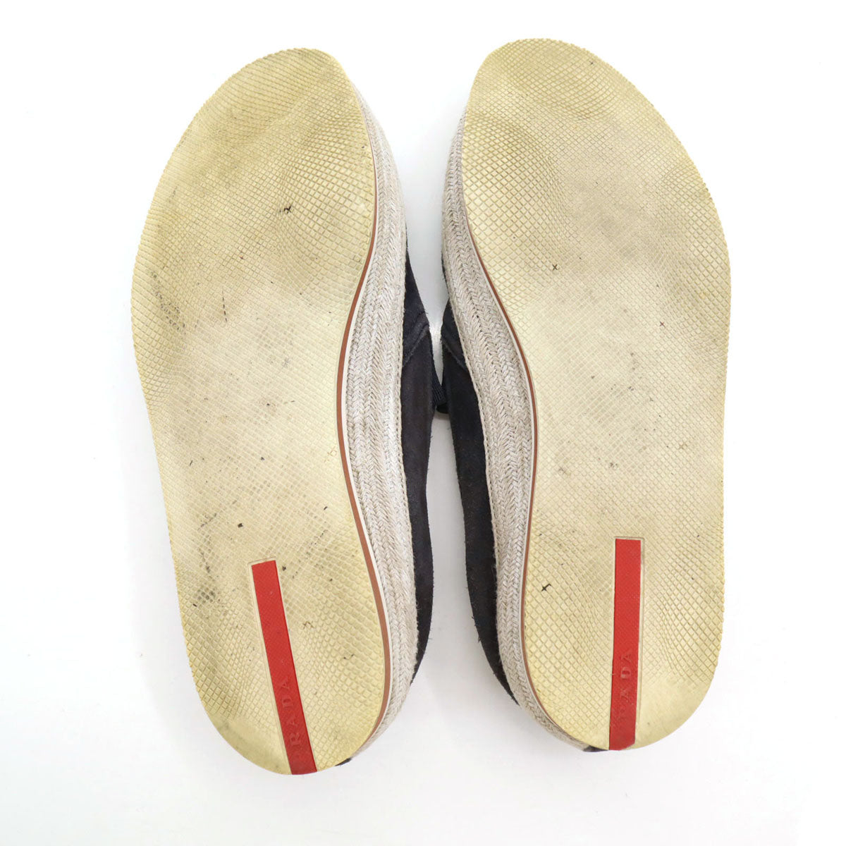 PRADA SPORTS レザー　スリッポン　プラダ　スポーツ 中古・古着通販】PRADA SPORTS (プラダスポーツ) レザースリッポン