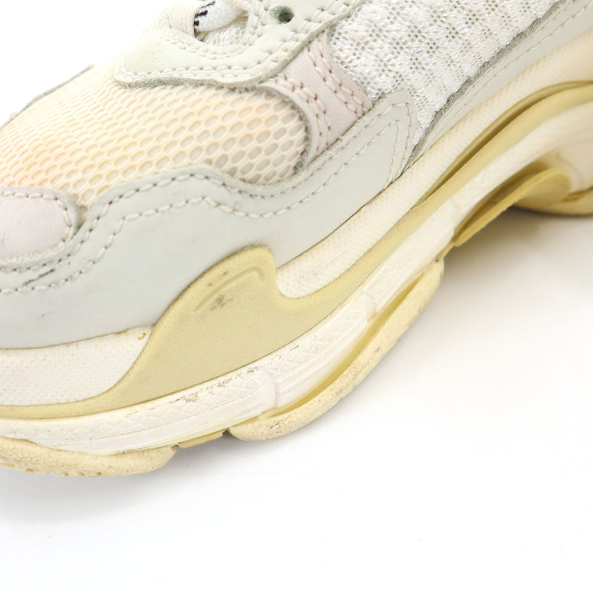 BALENCIAGA バレンシアガ トリプルS スニーカー 23 アイボリー 524036 レディース